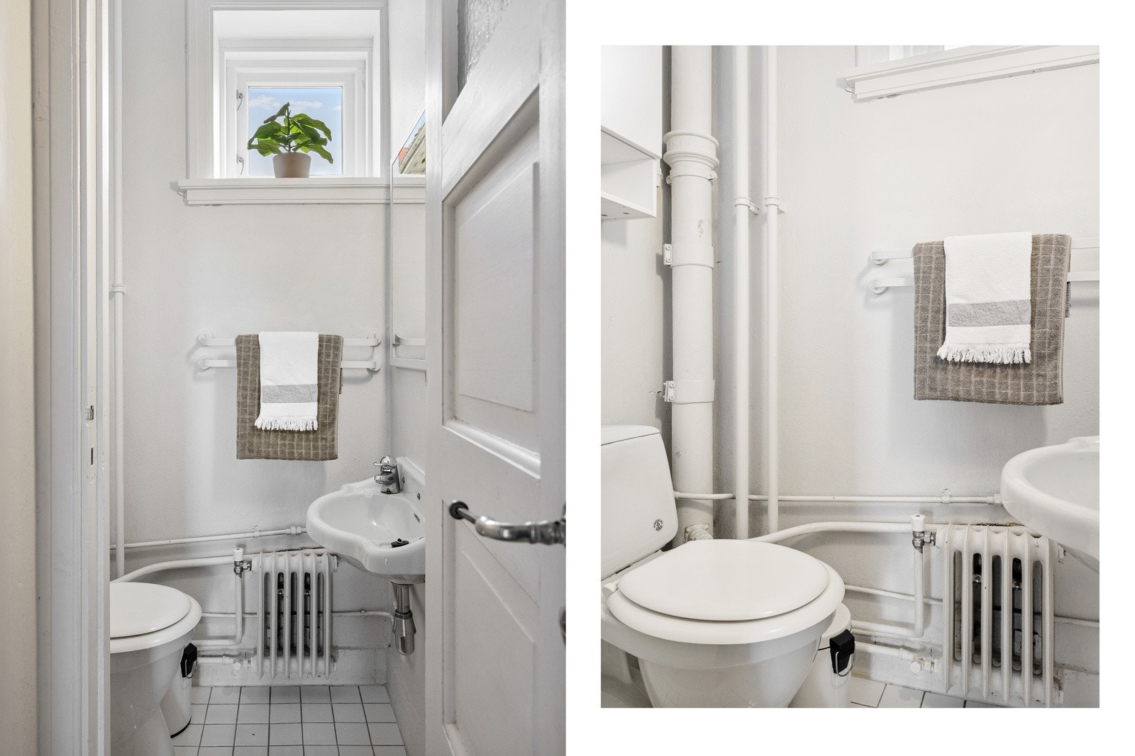 Separat wc med servant Galleribilde