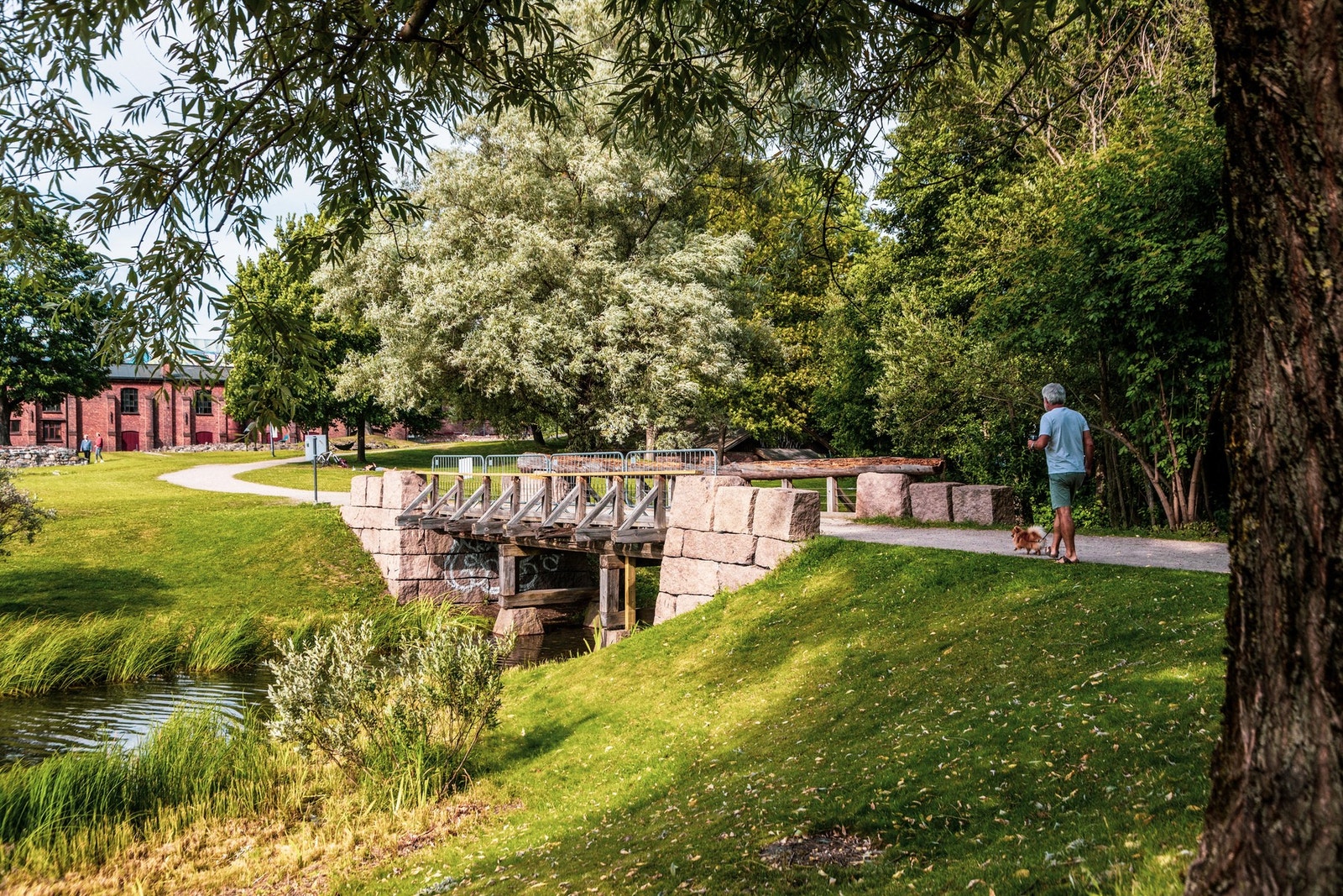 Nærområdet - Flotte turstier i Middelalderparken. Galleribilde