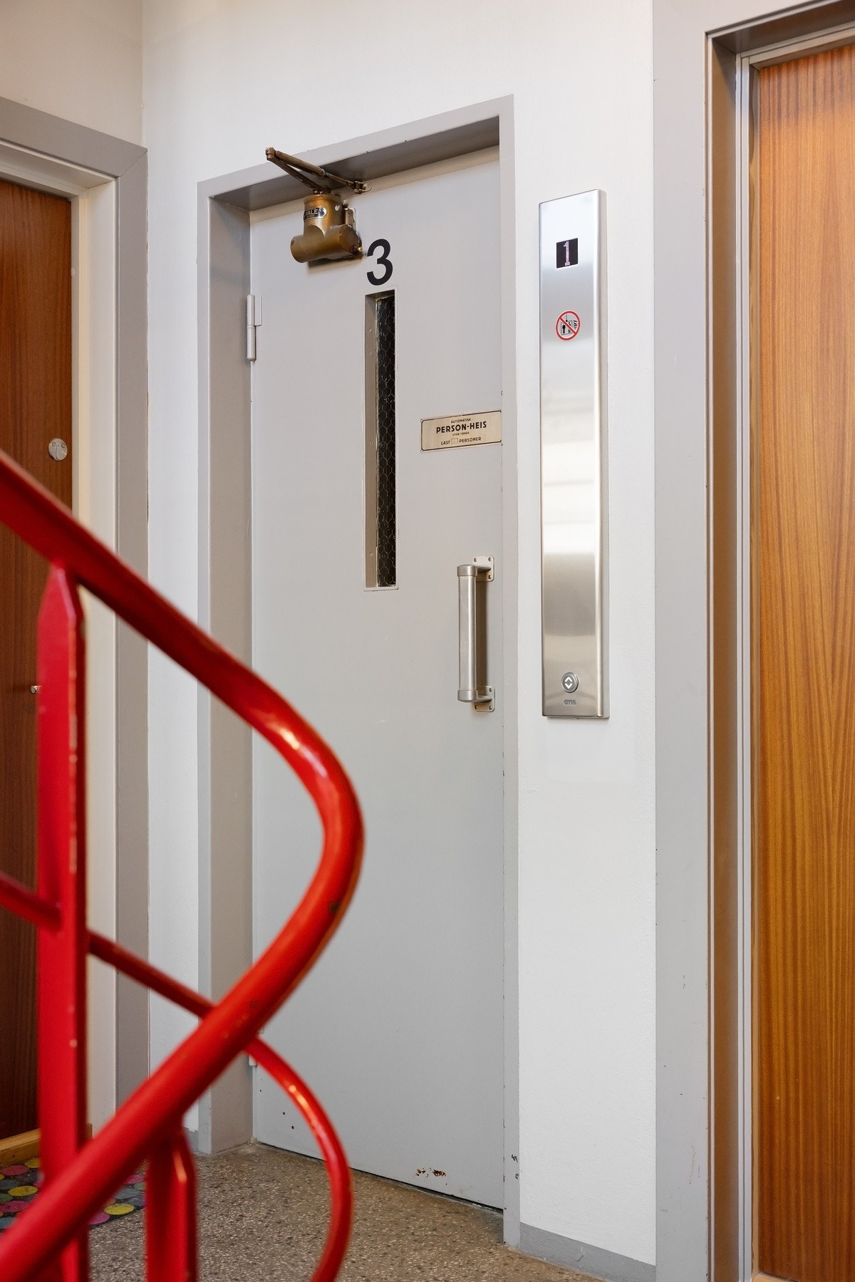 Heis i bygget. Galleribilde