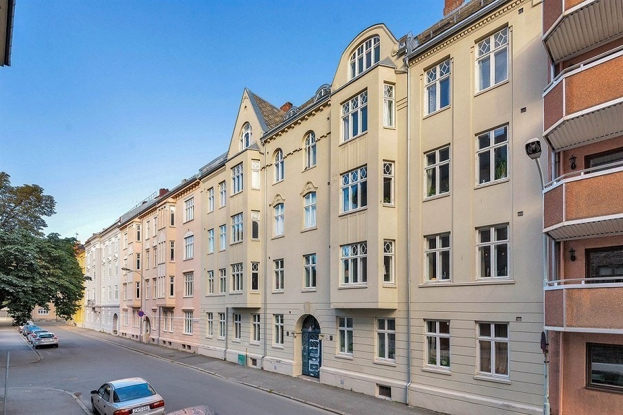 Fasade mot Museumsparken Galleribilde