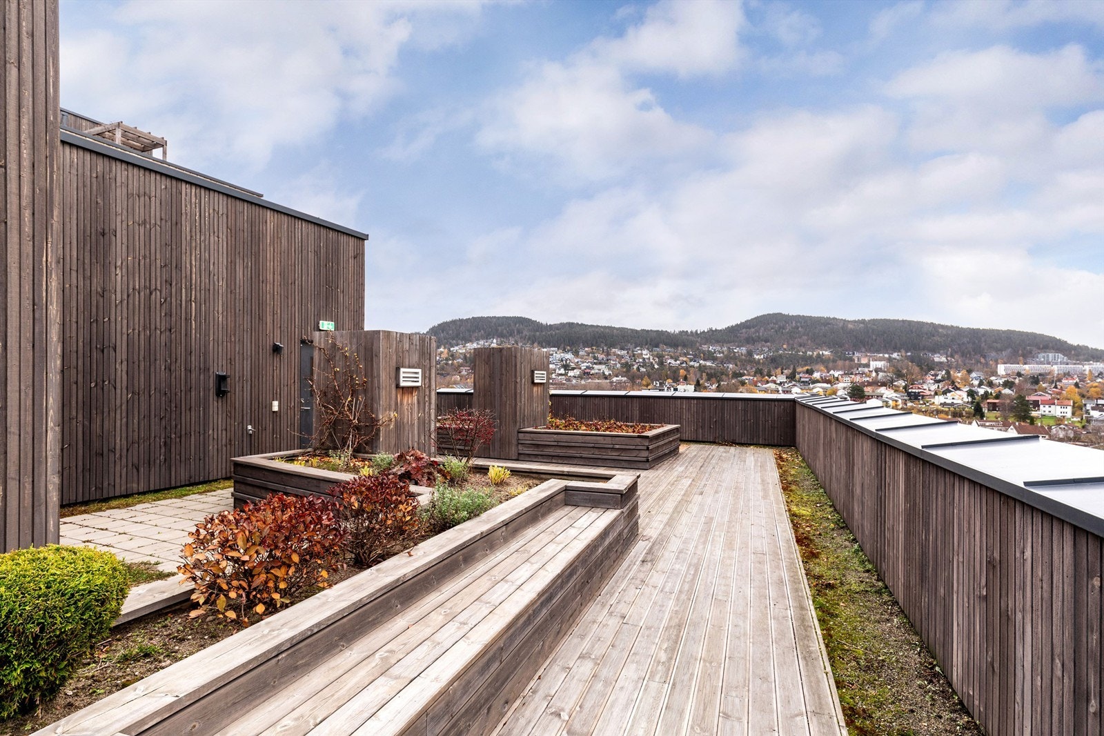 Her kan du dyrke egne planter og grønnsaker, og nyte selvdyrket mat midt i byen Galleribilde