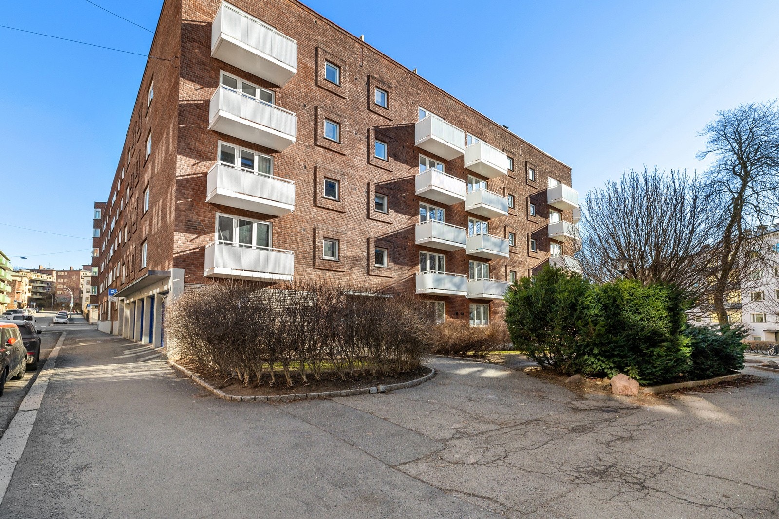 Her bor man helt tilbaketrukket, samtidig som alle byens fasiliteter ligger rett utenfor døren. Galleribilde