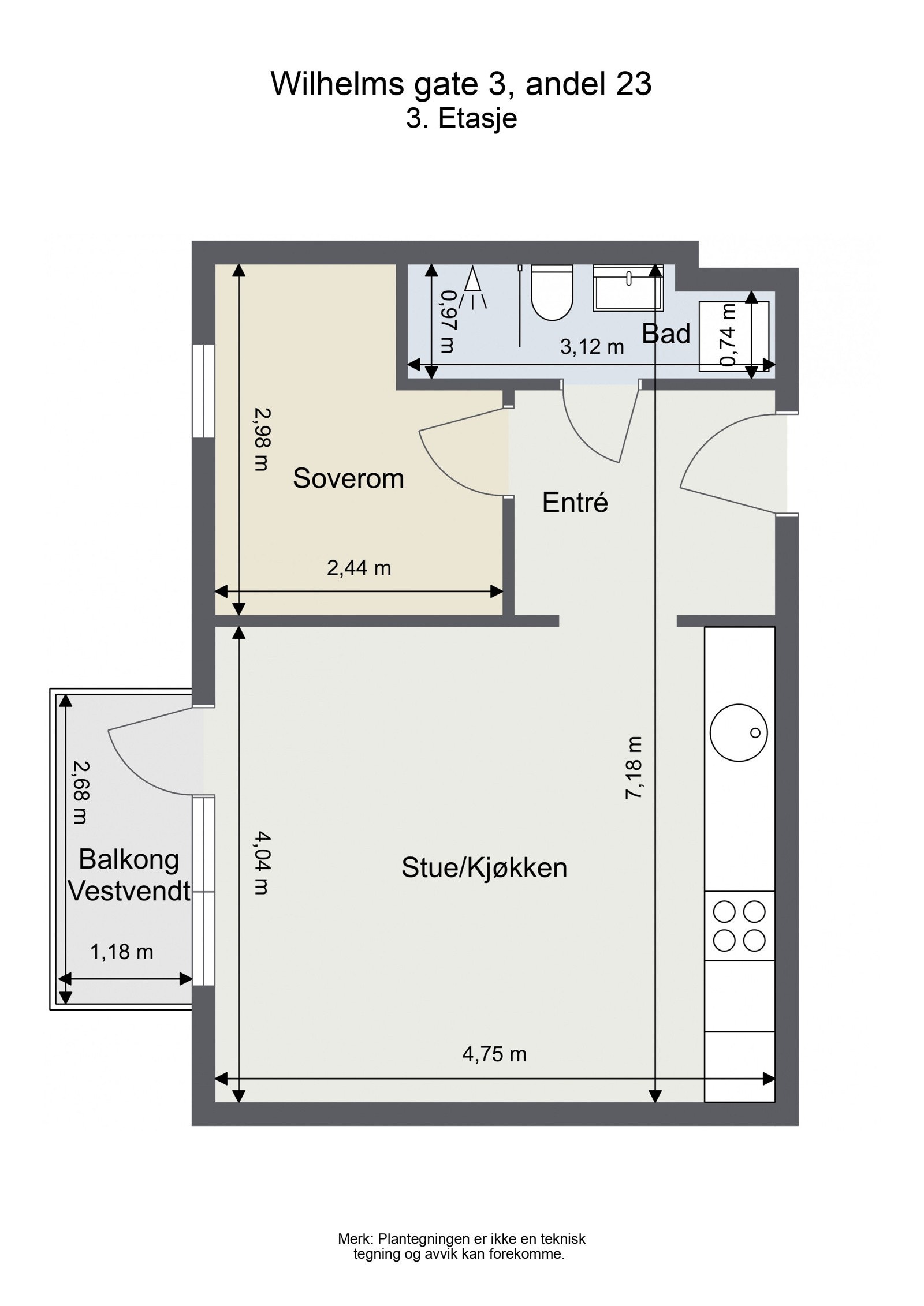 Plantegning. Galleribilde