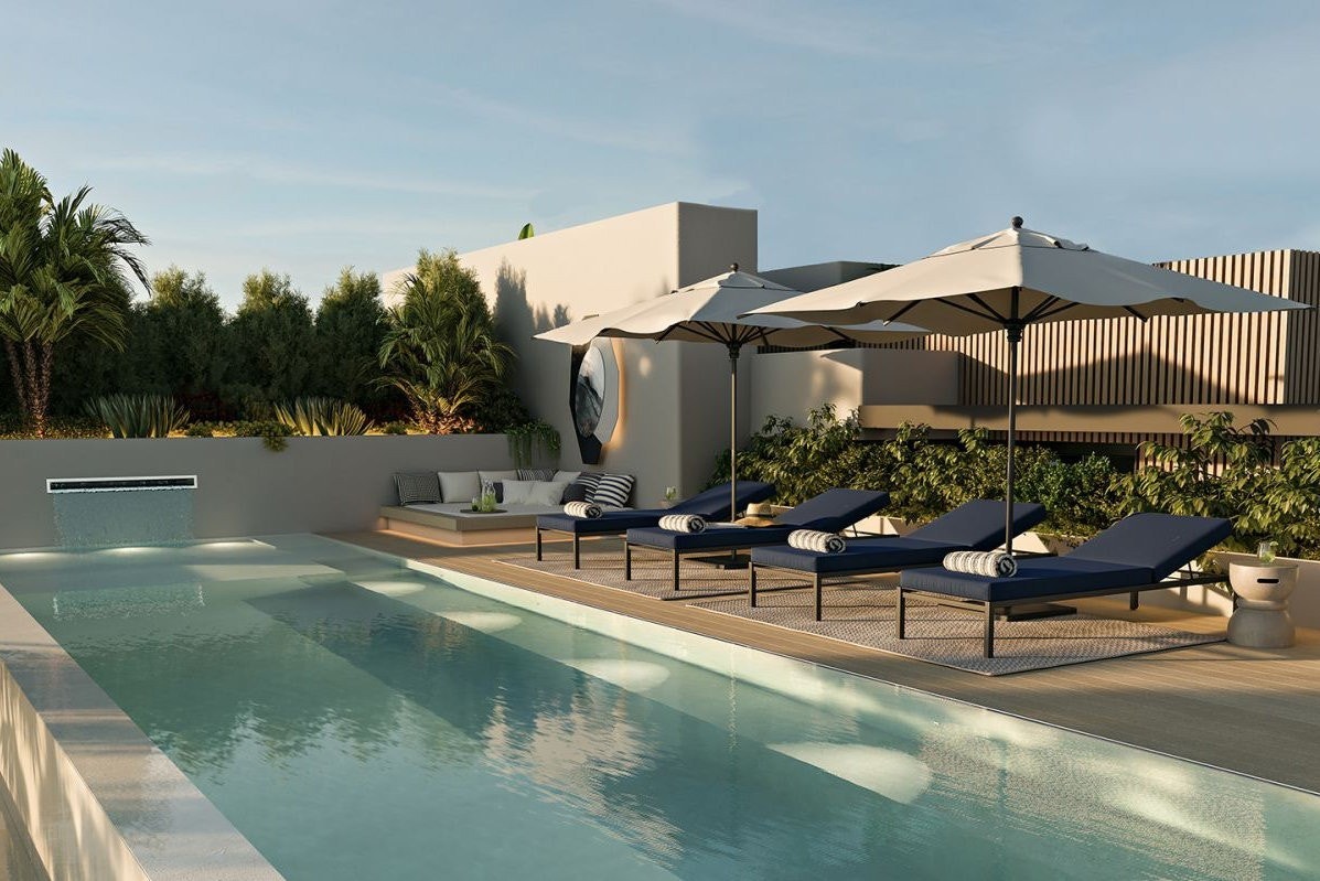 Takterrasse med Lounge & Bar Galleribilde