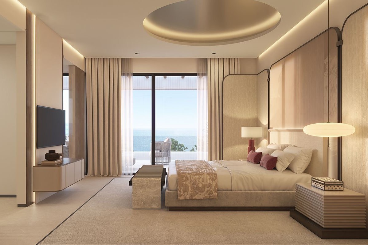 Enten du velger en villa med 3 eller 4 soverom, er alle rommene elegant designet med høy kvalitet på tekniske løsninger og materialvalg Galleribilde