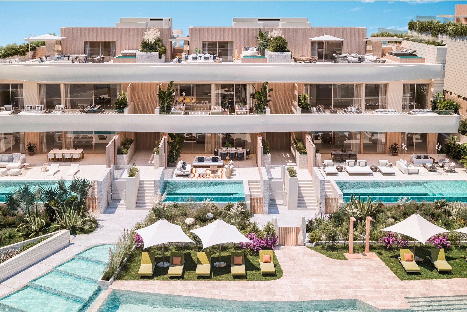 Flotte fellesanlegg og hager. Galleribilde