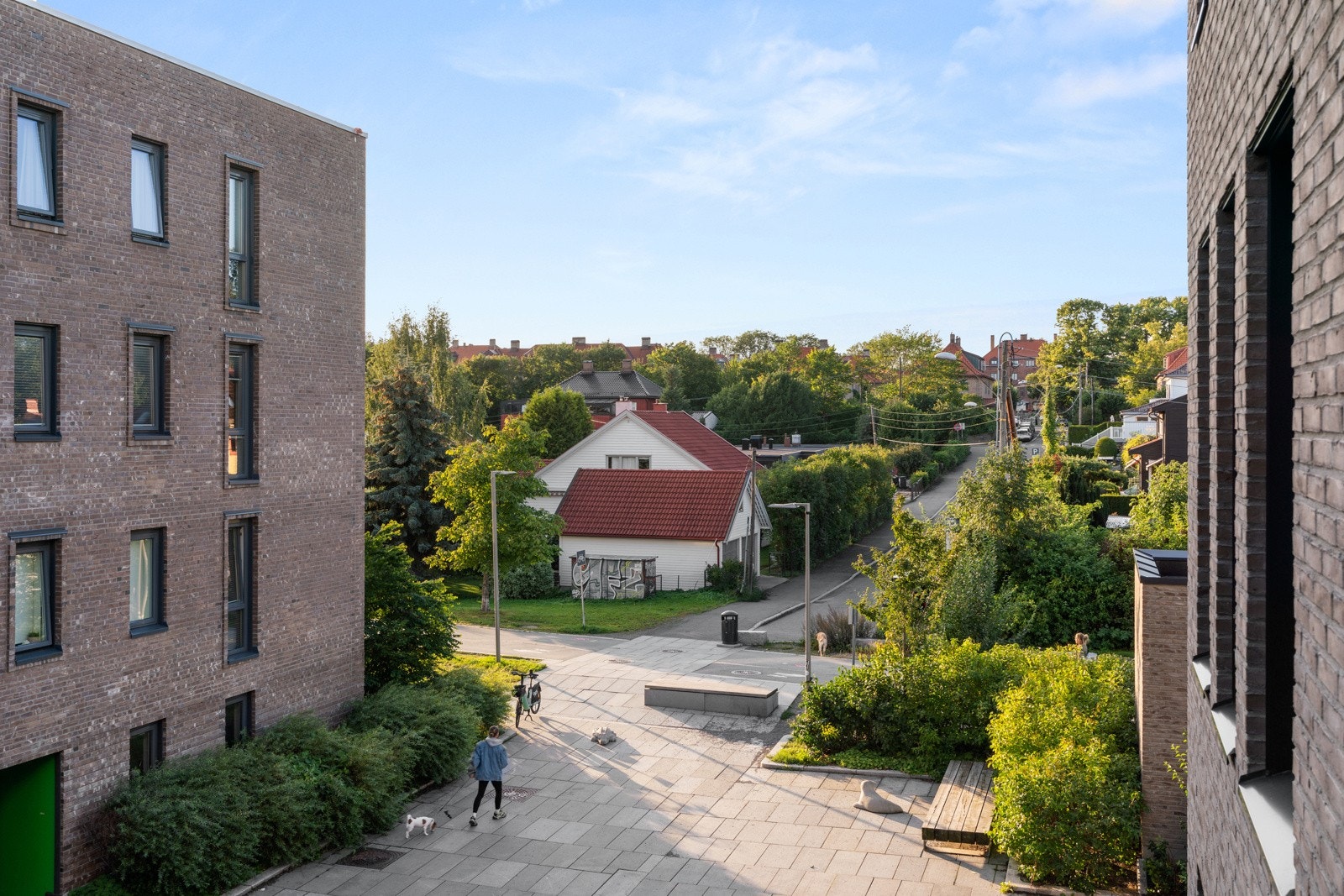 Nydelig utsyn mot idylliske Lille Tøyen Galleribilde