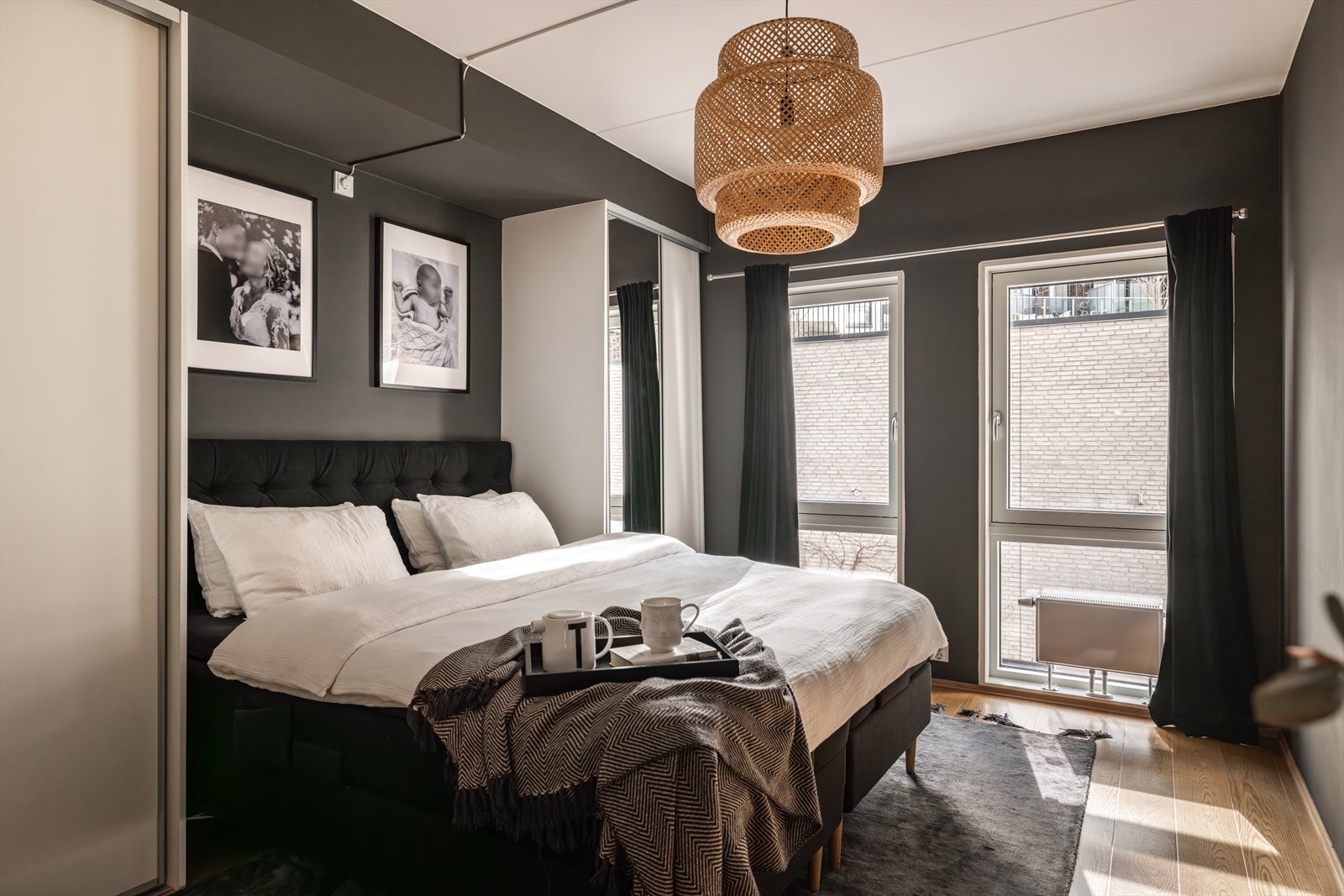 Det er to lune soverom i leiligheten Galleribilde