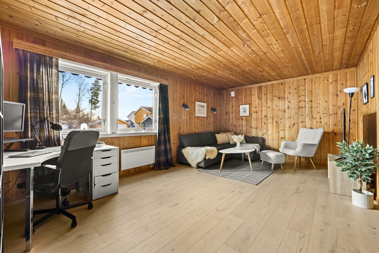 Stor kjellerstue med flere bruksområder - Her innreder du etter egne behov! Galleribilde