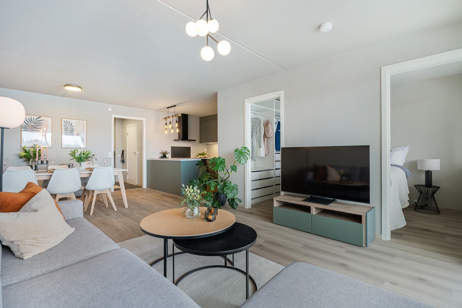 Borettslaget har avtale med Telia om levering av TV- og internettløsninger. Galleribilde