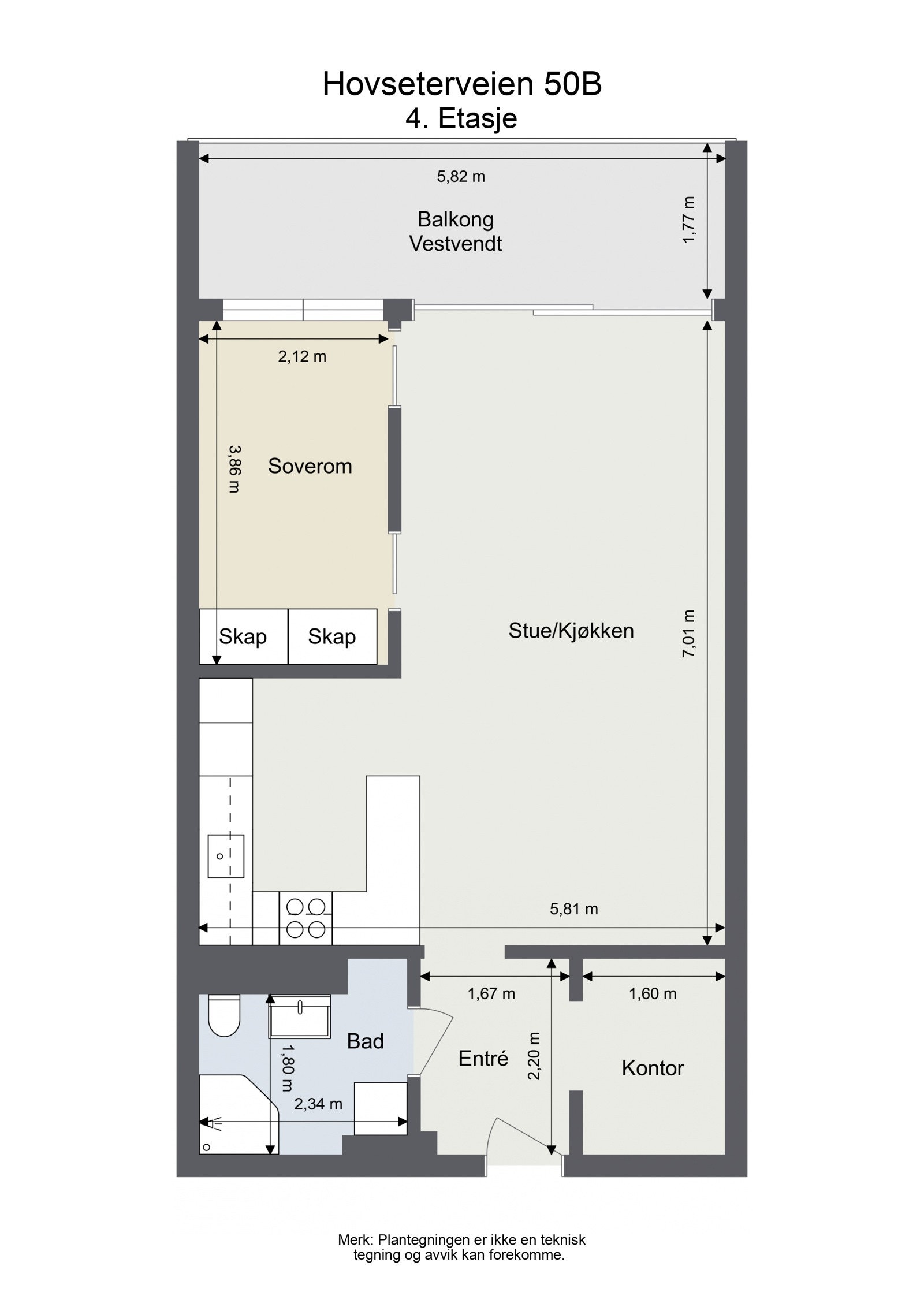 Planløsning. Galleribilde