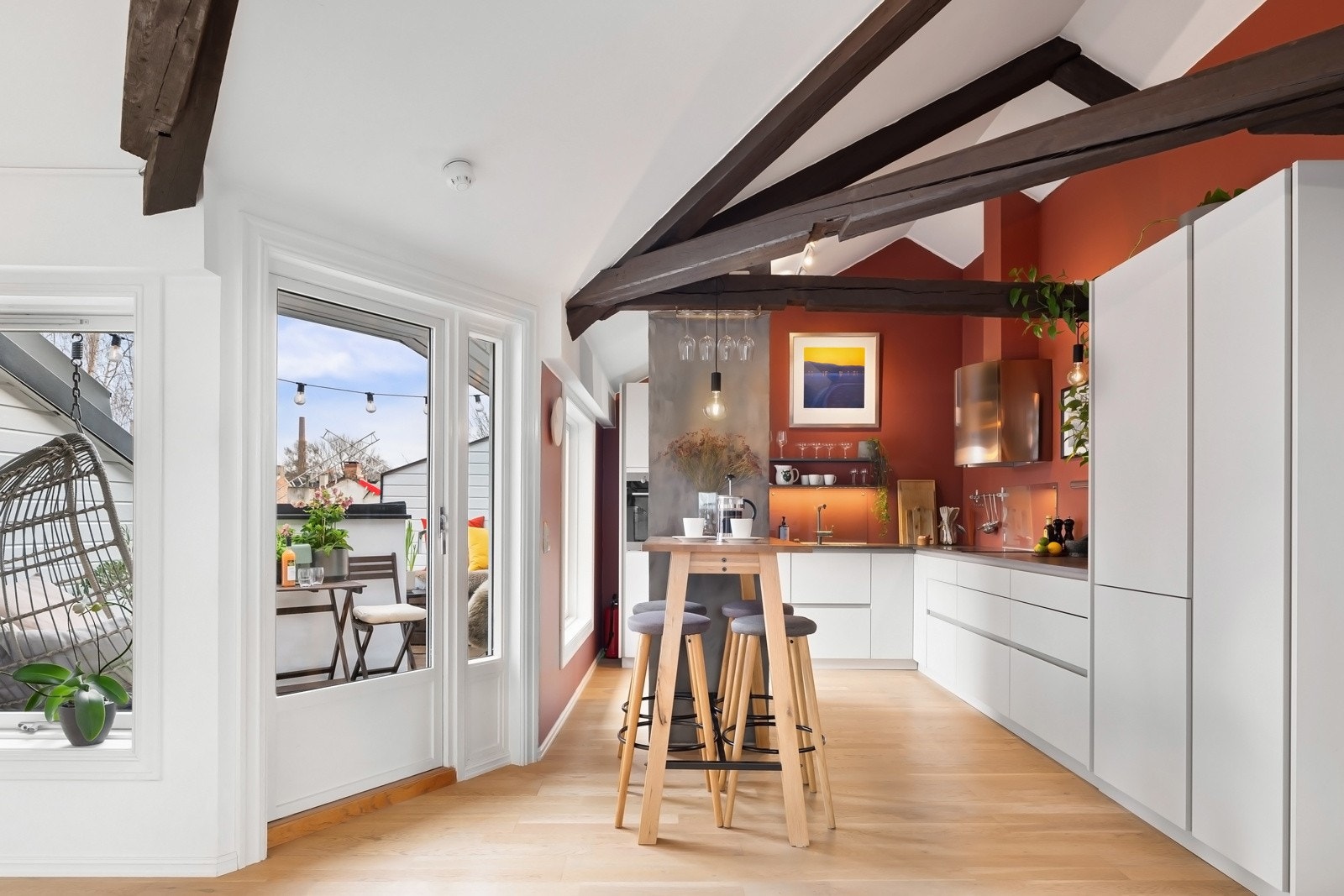 Velkommen til Thorvald Meyers gate 42B. Galleribilde