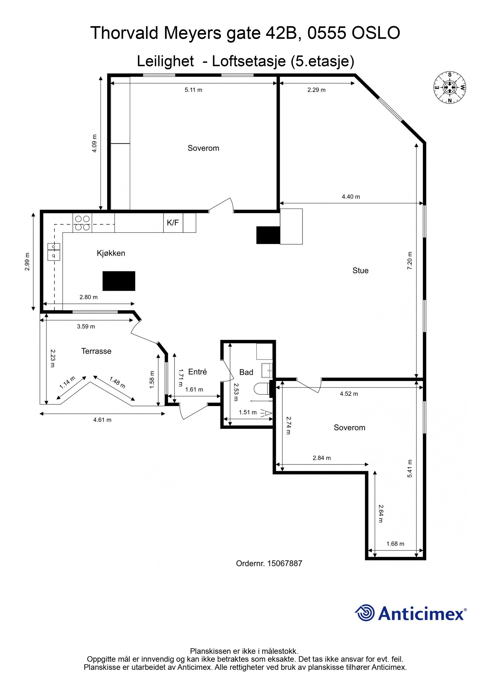 Plantegning. Galleribilde