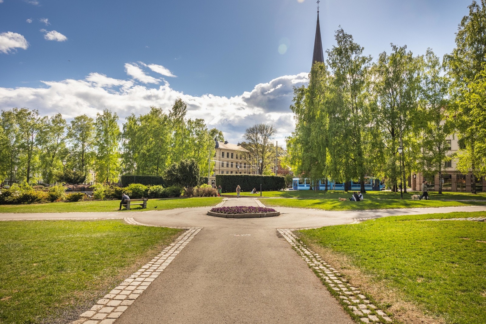 Birkelunden. Galleribilde