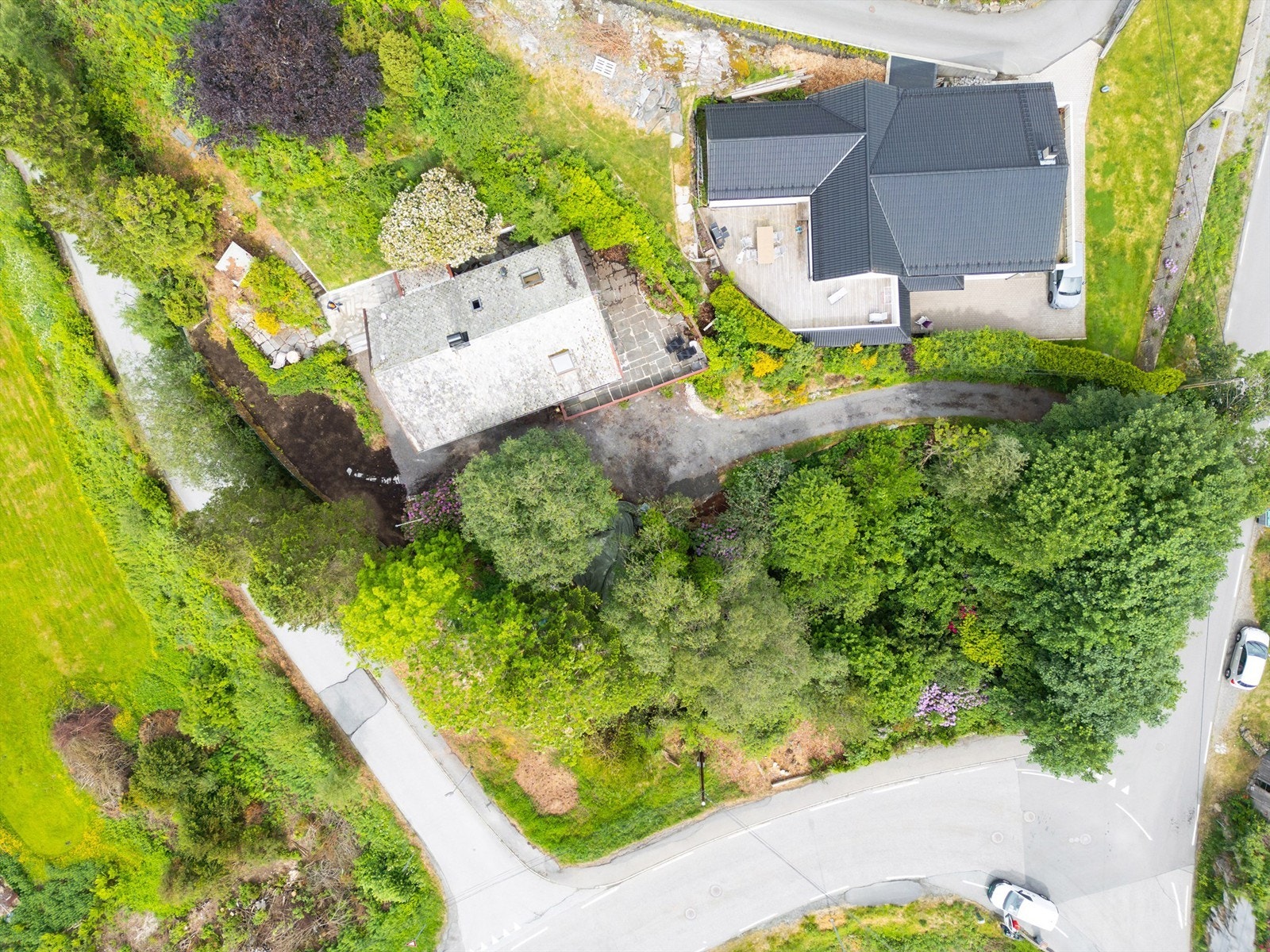 Mulighet for kjøp av tilleggsareal på ca.1000 m2 på eiendommens sør- og vestside Galleribilde