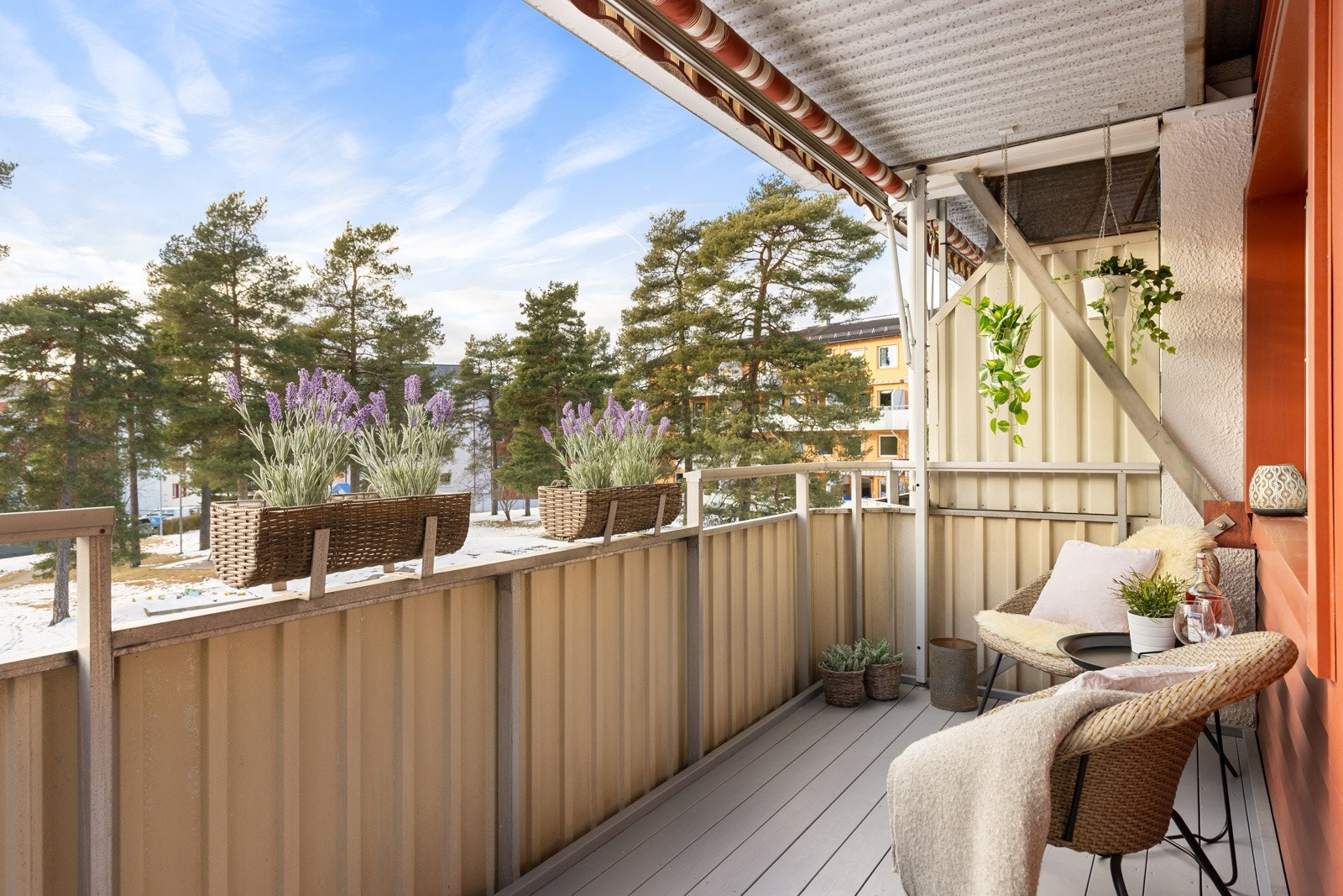 Her kan du nyte solrike dager og lune kvelder. Galleribilde