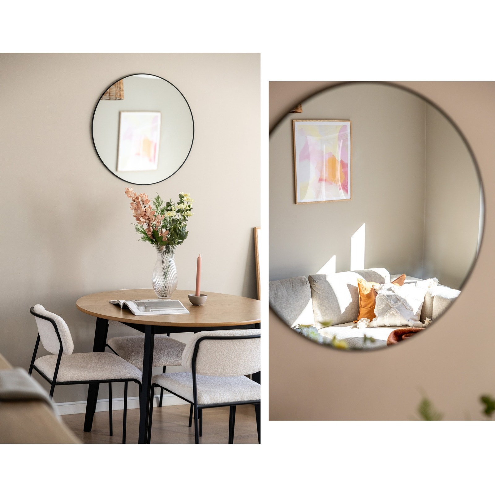 Leiligheten er malt i en lekker og moderne fargetone som gjør det enkelt å innrede. Galleribilde