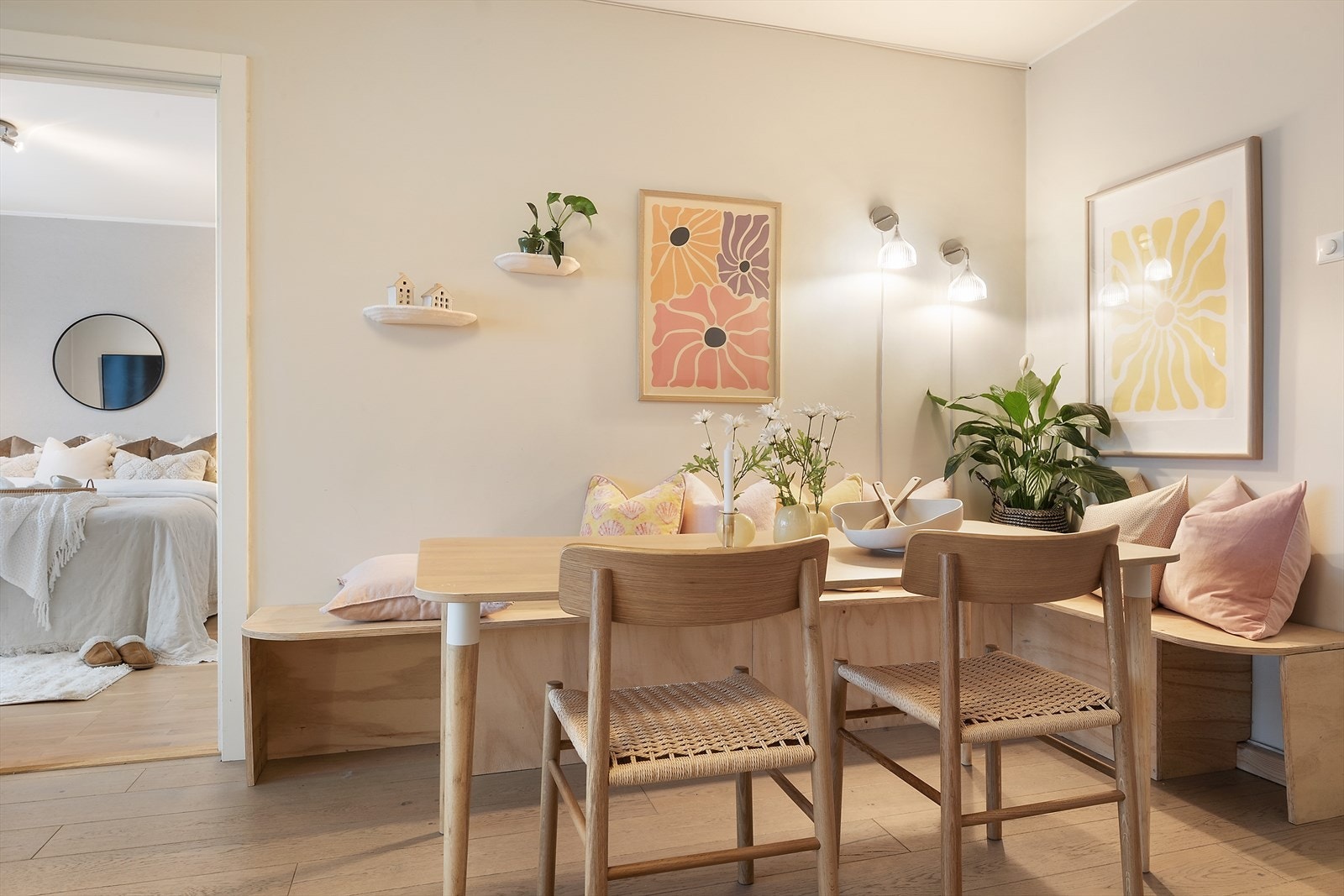 Her kan du nyte en herlig middag med familie og venner. Galleribilde