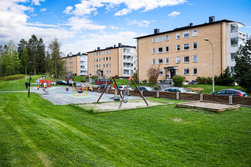 Det er flere lekeplasser i nærområdet Galleribilde