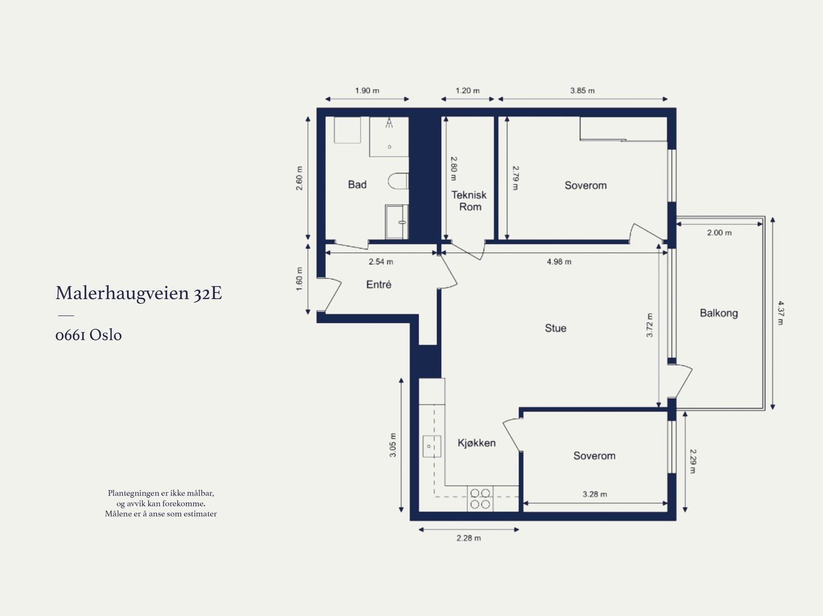 Plantegning. Galleribilde