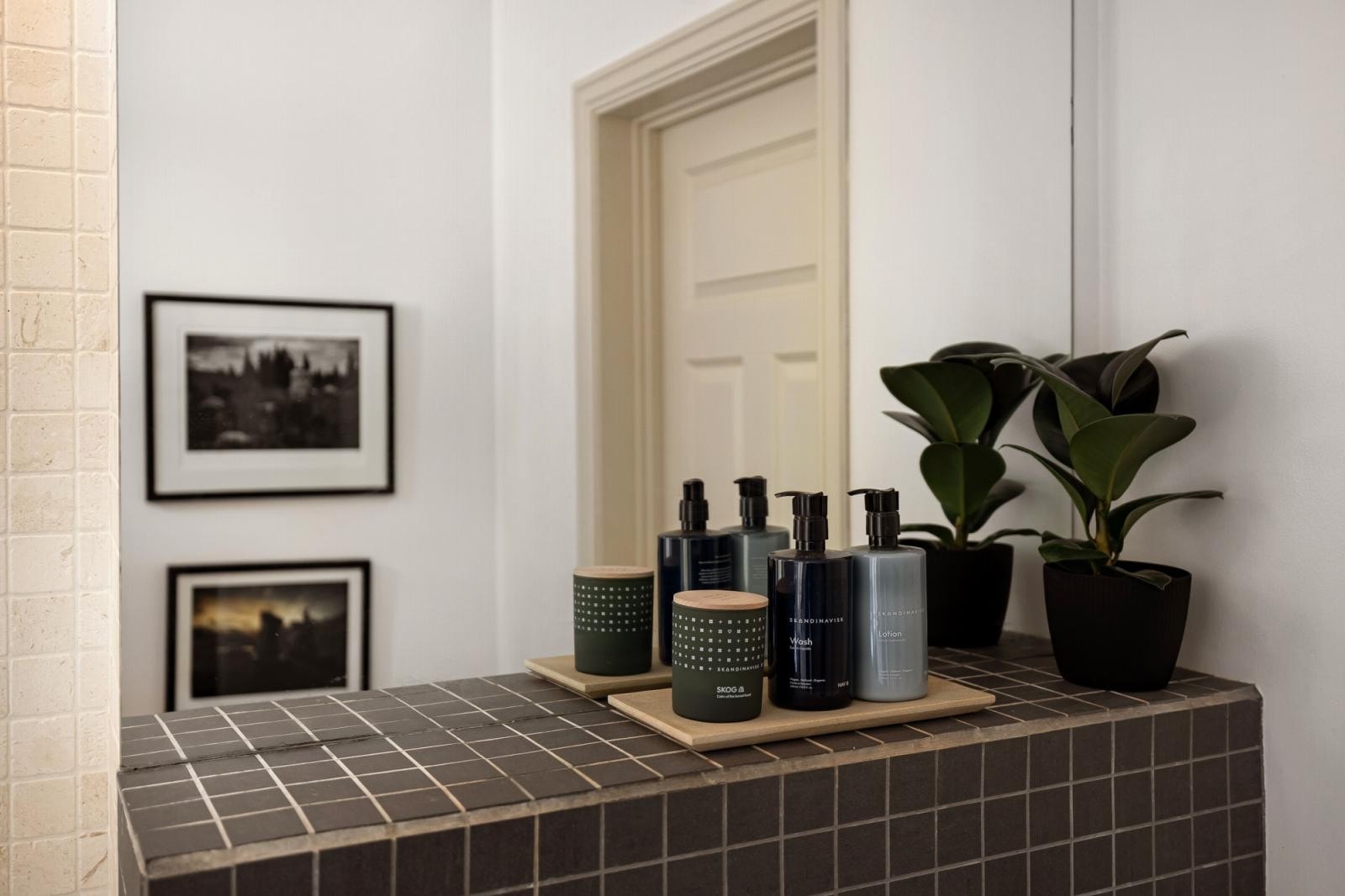 Badet har også opplegg for vaskemaskin/tørketrommel om du ønsker det. Galleribilde