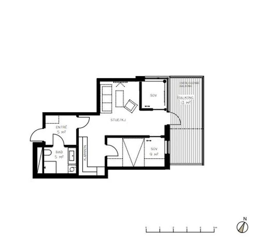 Alternativ planløsning Galleribilde