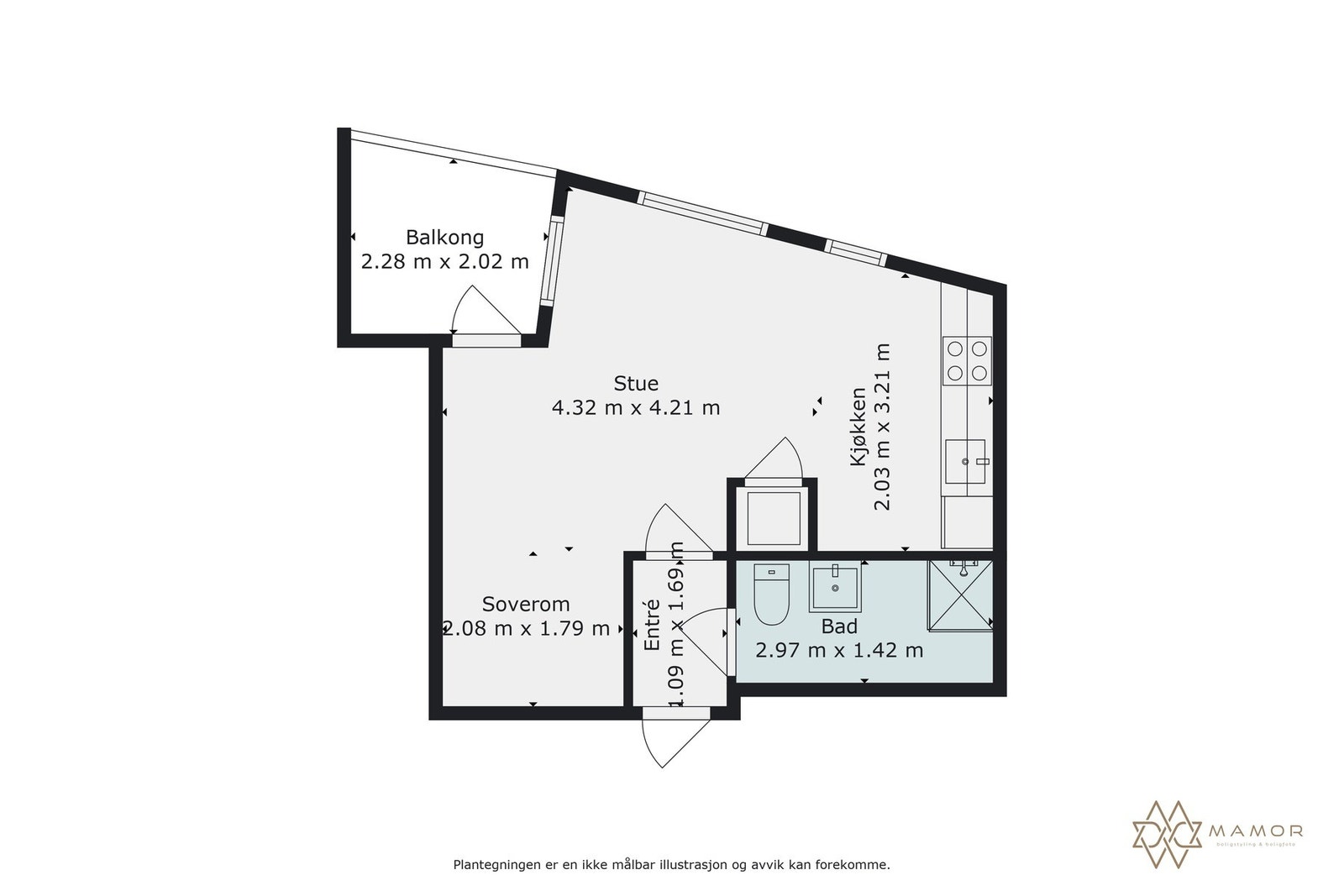 Plantegning. Galleribilde