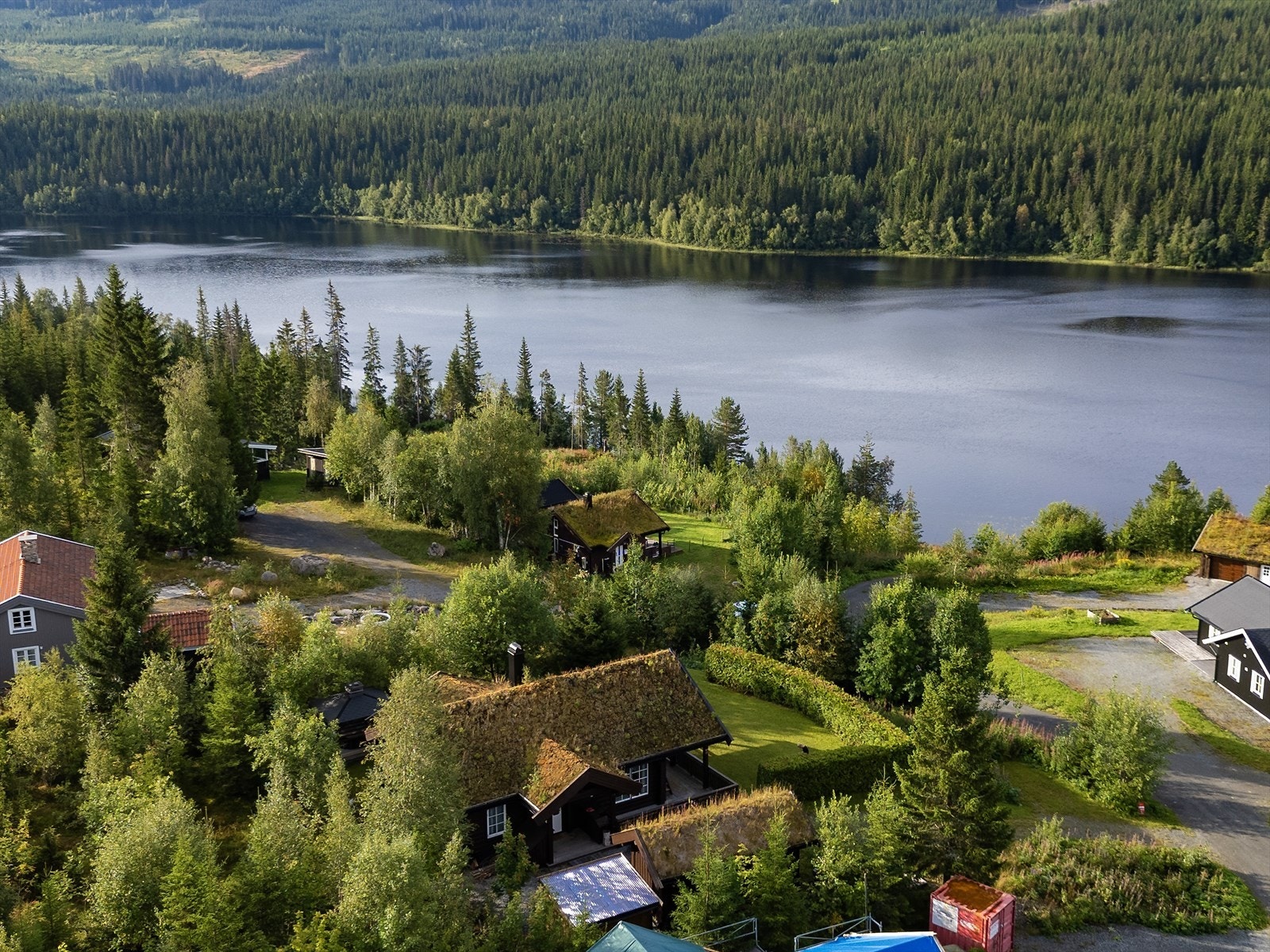 Naturskjønne omgivelser ved Ringsjøen. Galleribilde