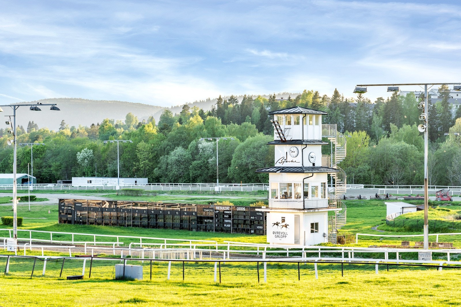 Øvrevoll Galoppbane. Galleribilde