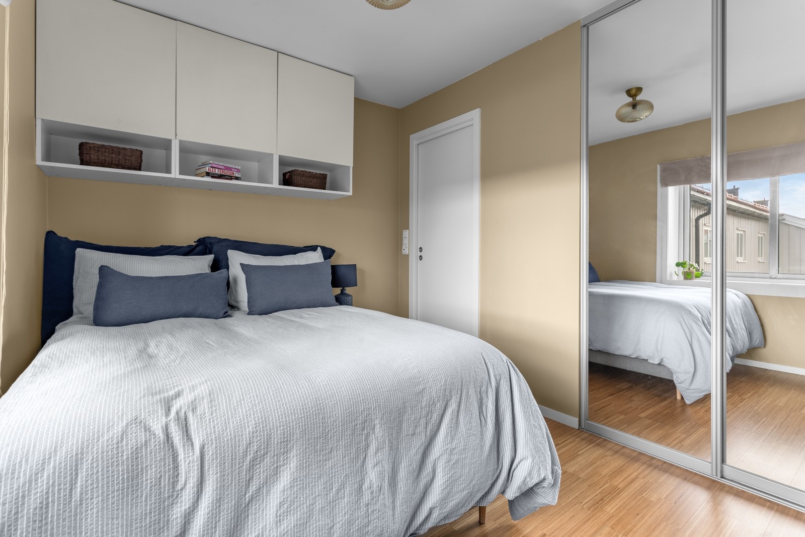 Soverommet vender mot stille fellesarealer - Sov godt i Nordveien 39. Galleribilde