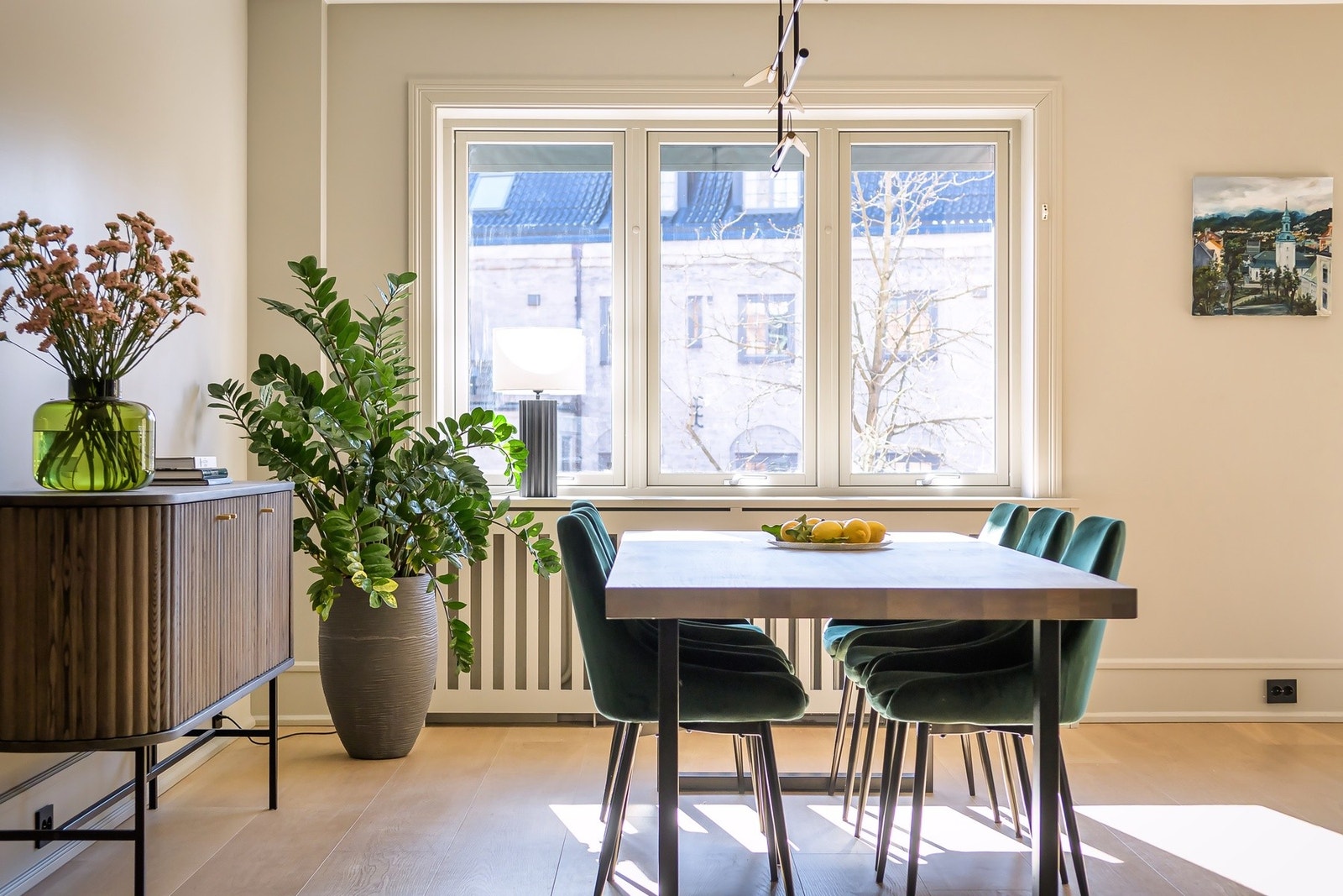 Her kan du bevege deg fritt mellom avslapning og middager med venner. Galleribilde