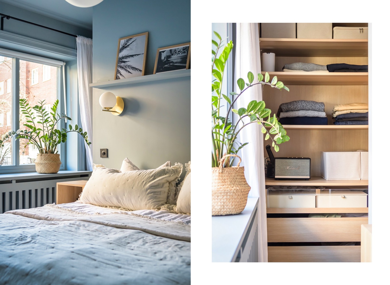 Det er god plass til dobbeltseng, nattbord og annet ønsket møblement. Galleribilde