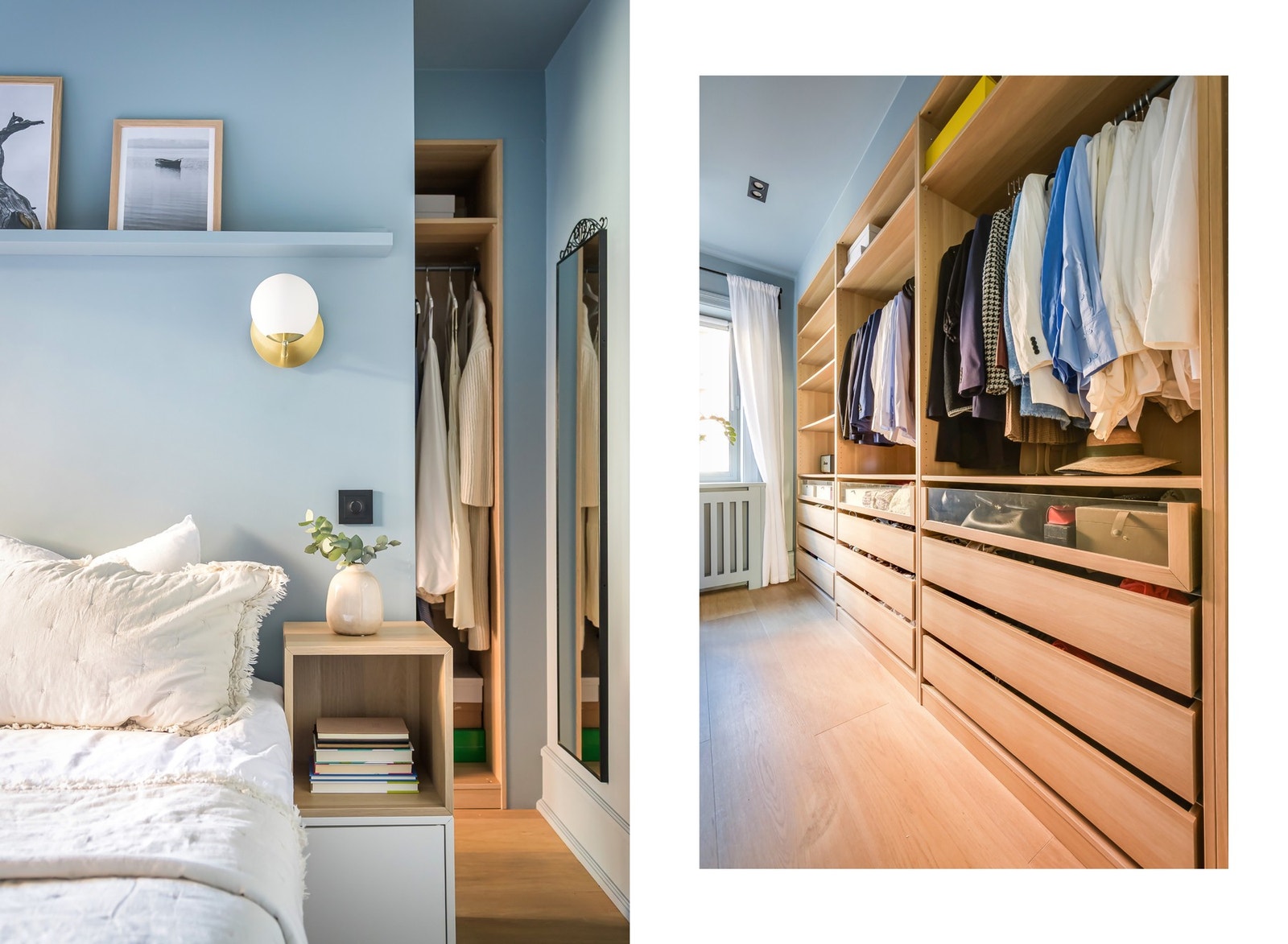 Stilrent og praktisk walk-in-garderobe! Galleribilde