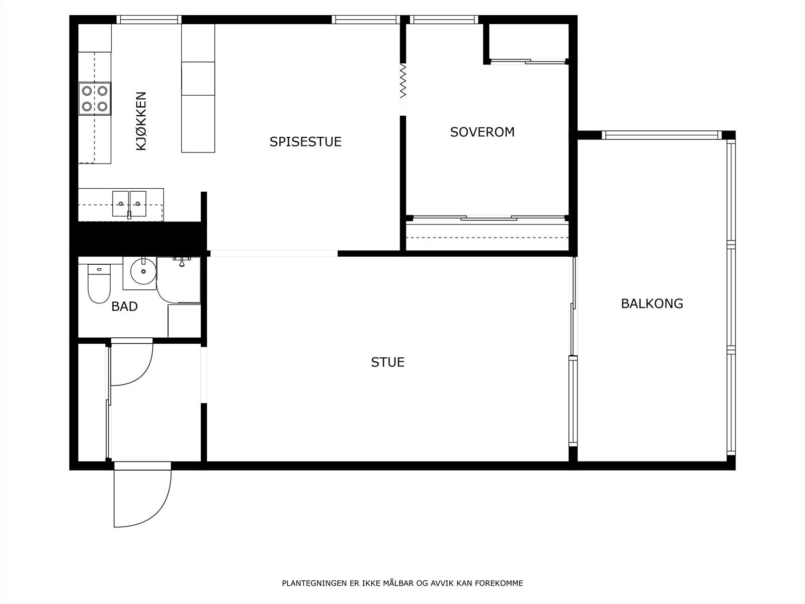 Nåværende plantegning Galleribilde