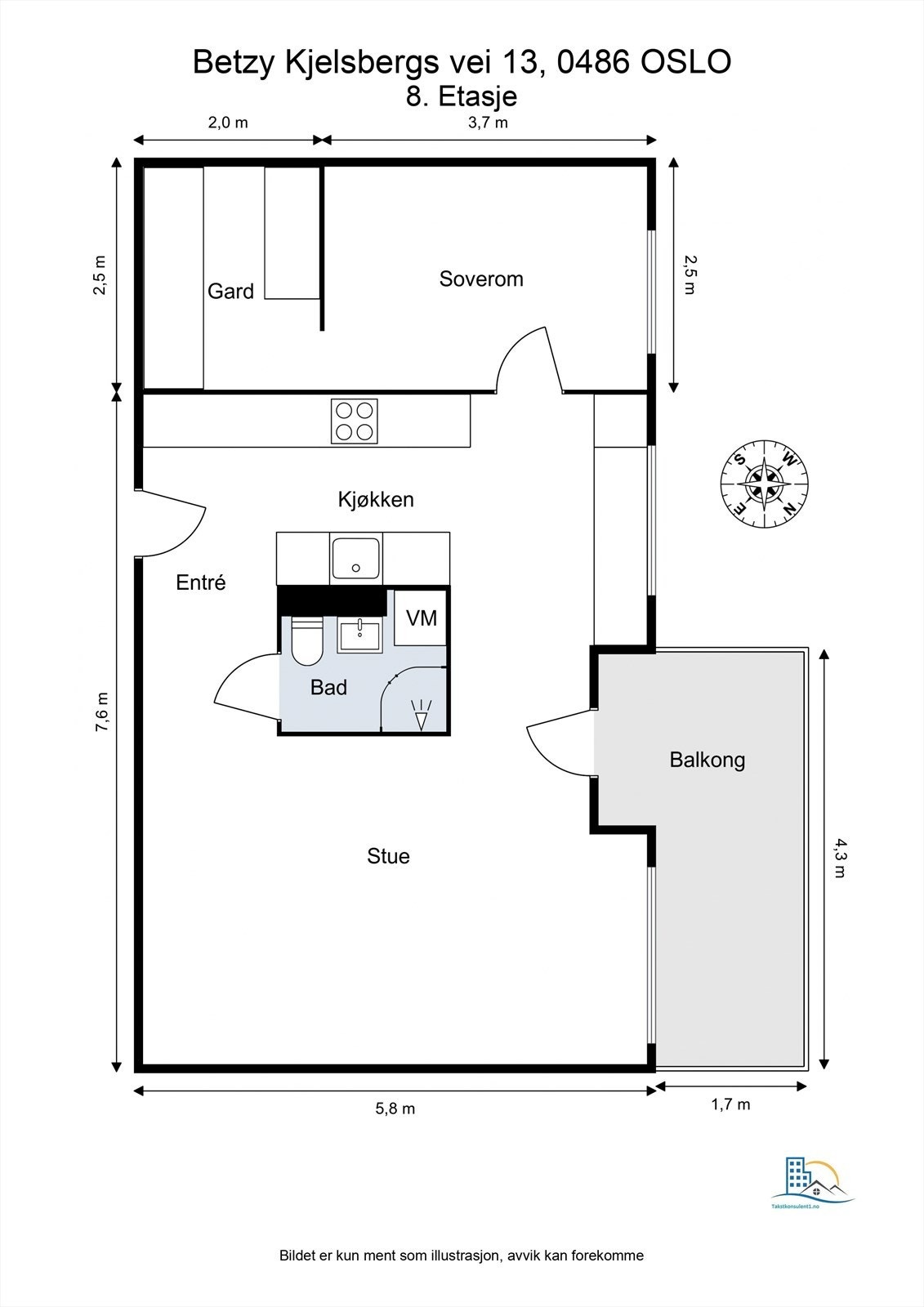 Plantegning. Galleribilde