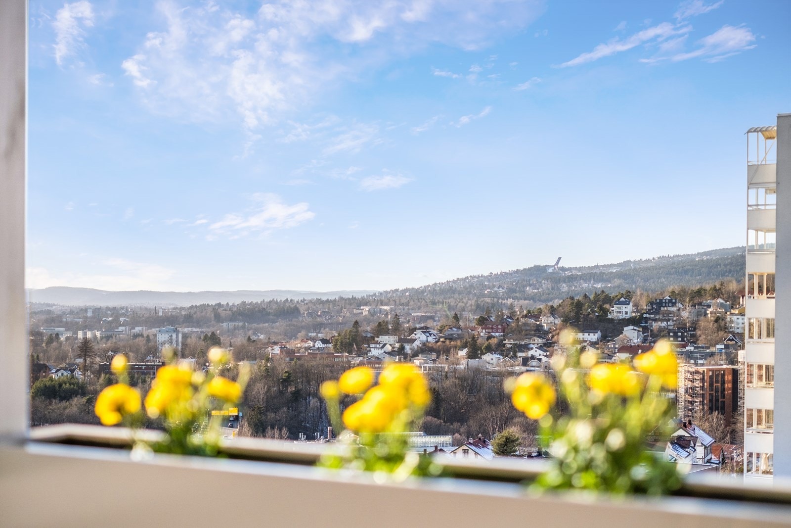 - Fantastisk utsikt fra balkongen - Galleribilde