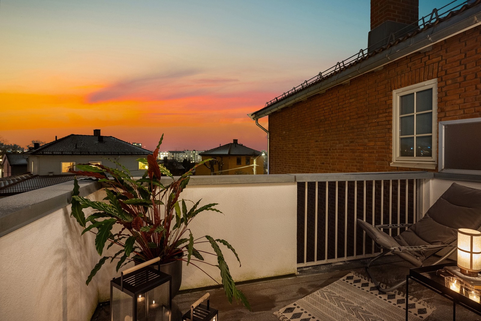 Hyggelig kveldsstemning i
Godals vei 28 Galleribilde