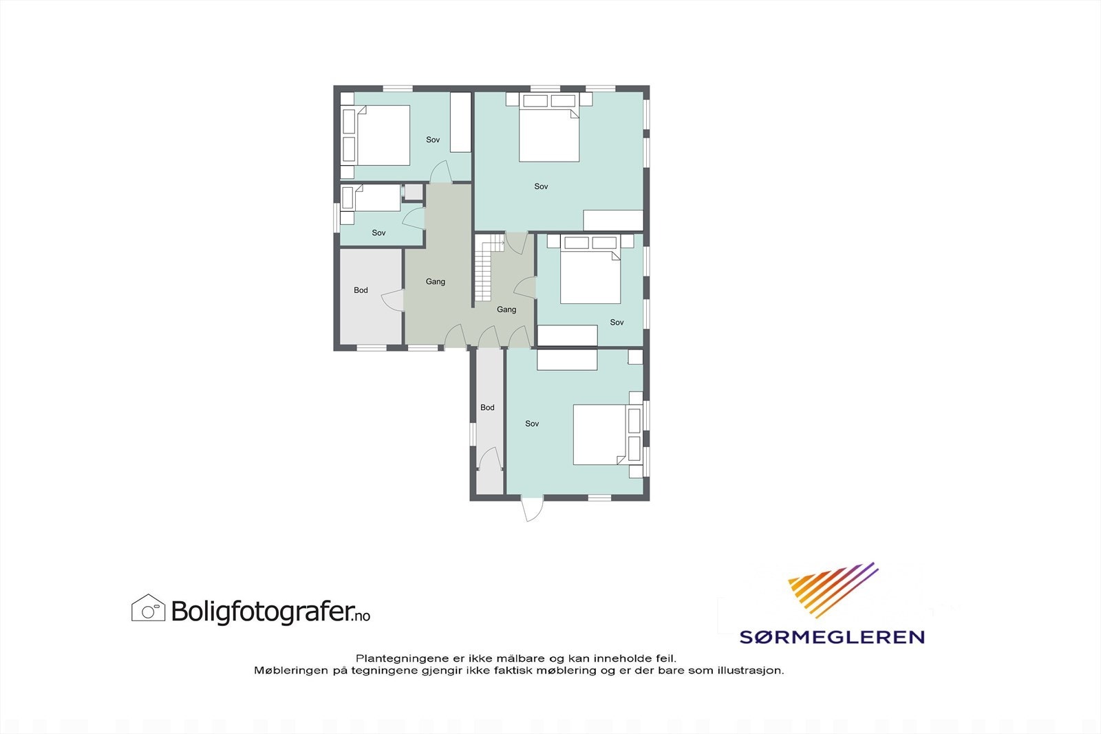 Plantegning 2. etg Galleribilde