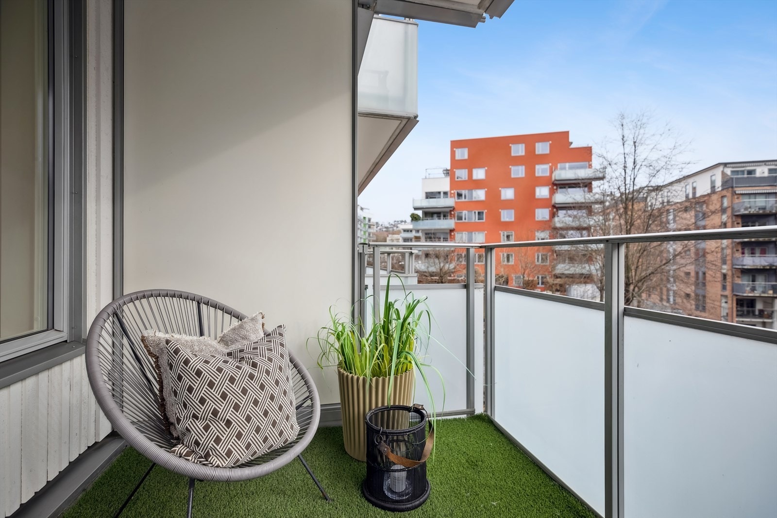 Fra balkongen Galleribilde