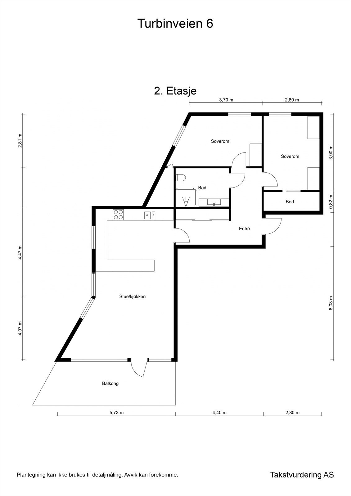 Plantegning 2. etasje. Galleribilde