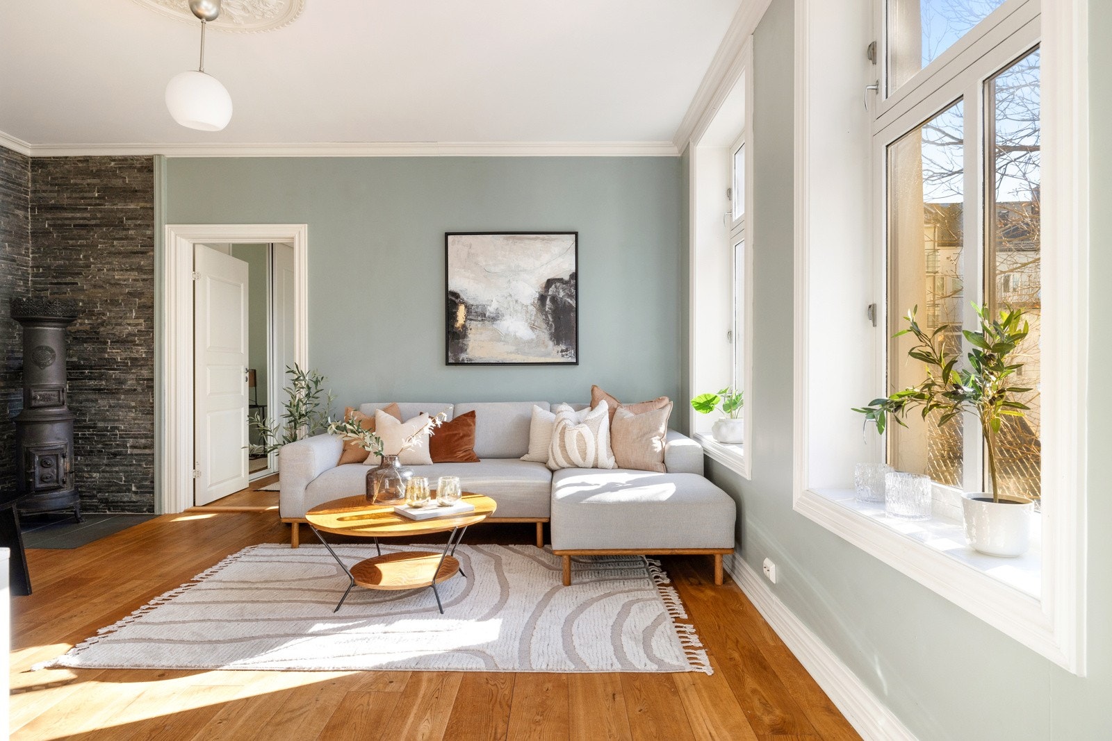 Sameiet har kollektiv avtale med Telia om kabel-TV og internett, og kostnaden er inkludert i fellesutgiftene Galleribilde