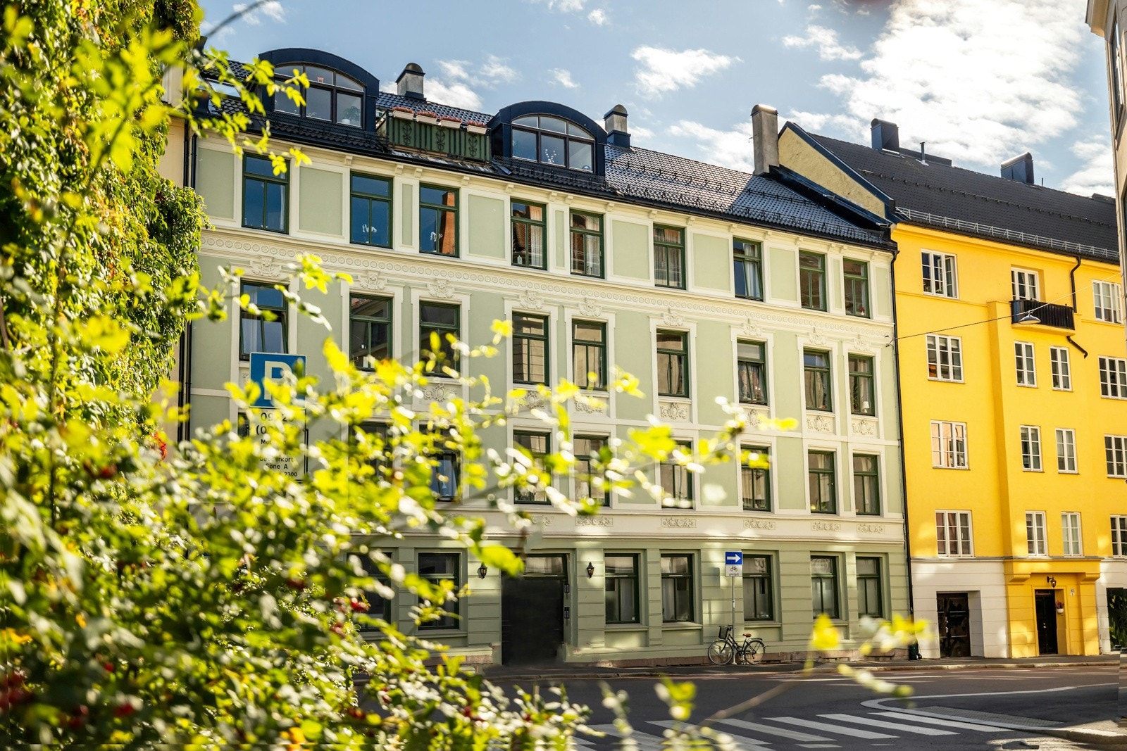 Sameiet består av 18 seksjoner Galleribilde