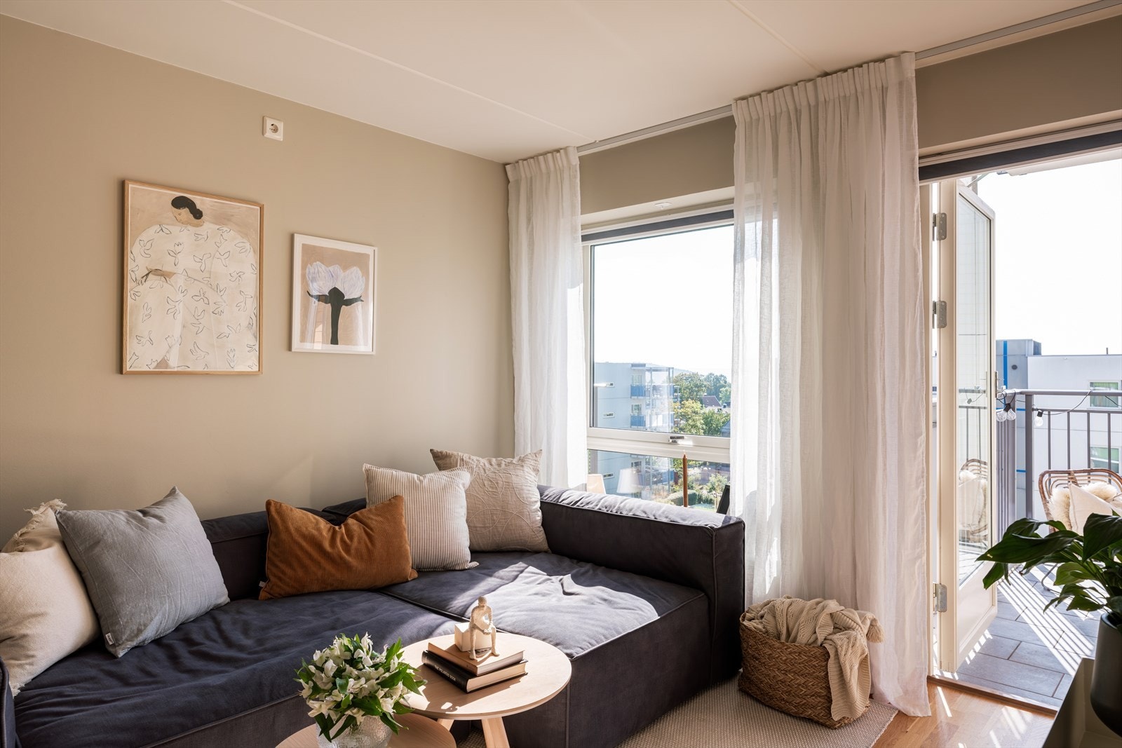 Både varmtvann og fyring er inkludert i de lave felleskostnadene. Galleribilde