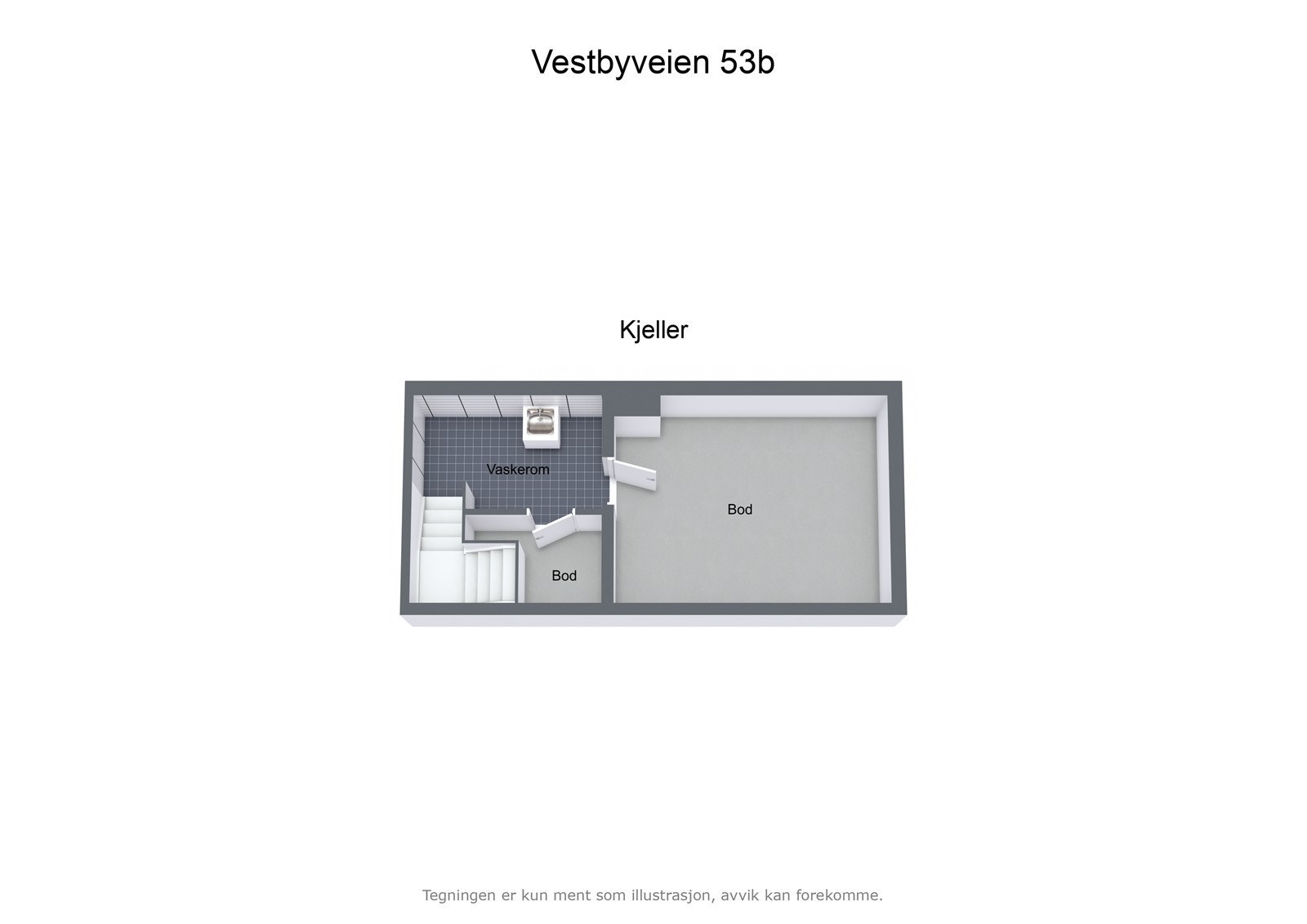 Vestbyveien 53b - 3D - Kjeller Galleribilde