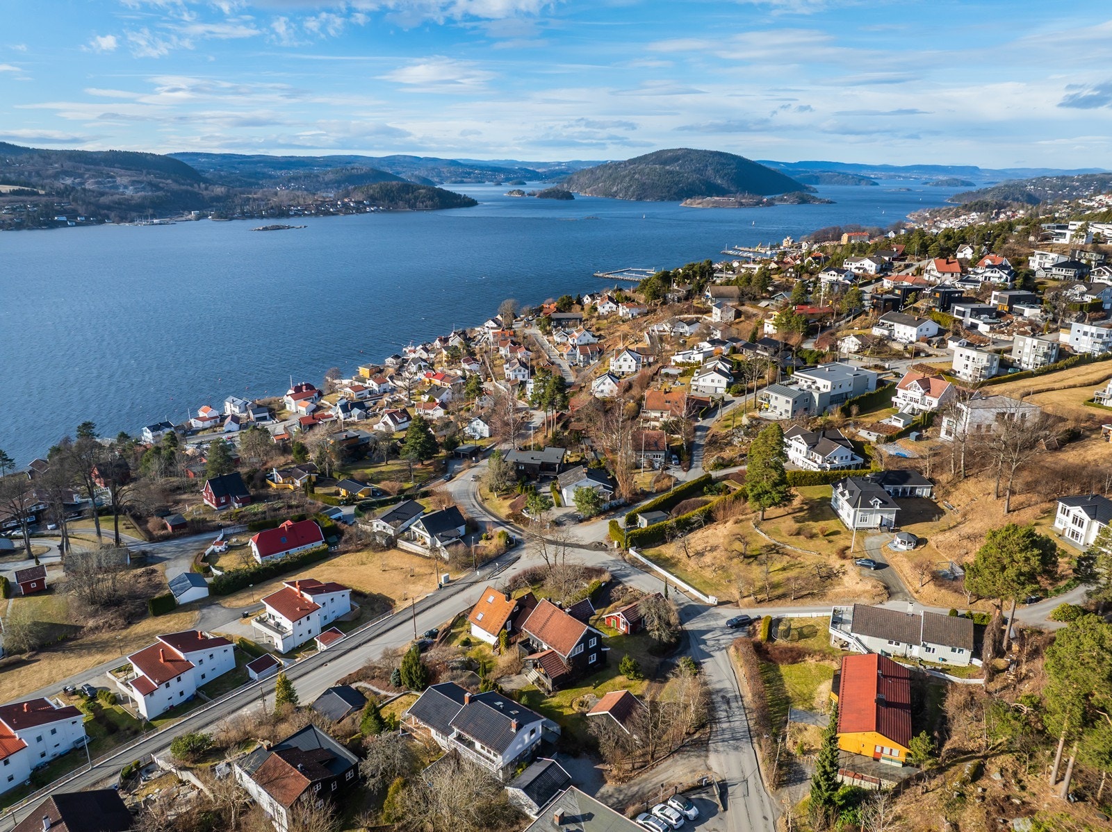 Dronefoto Galleribilde