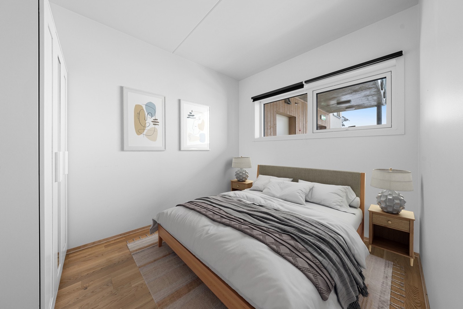 Soverom (digital møblering) Galleribilde