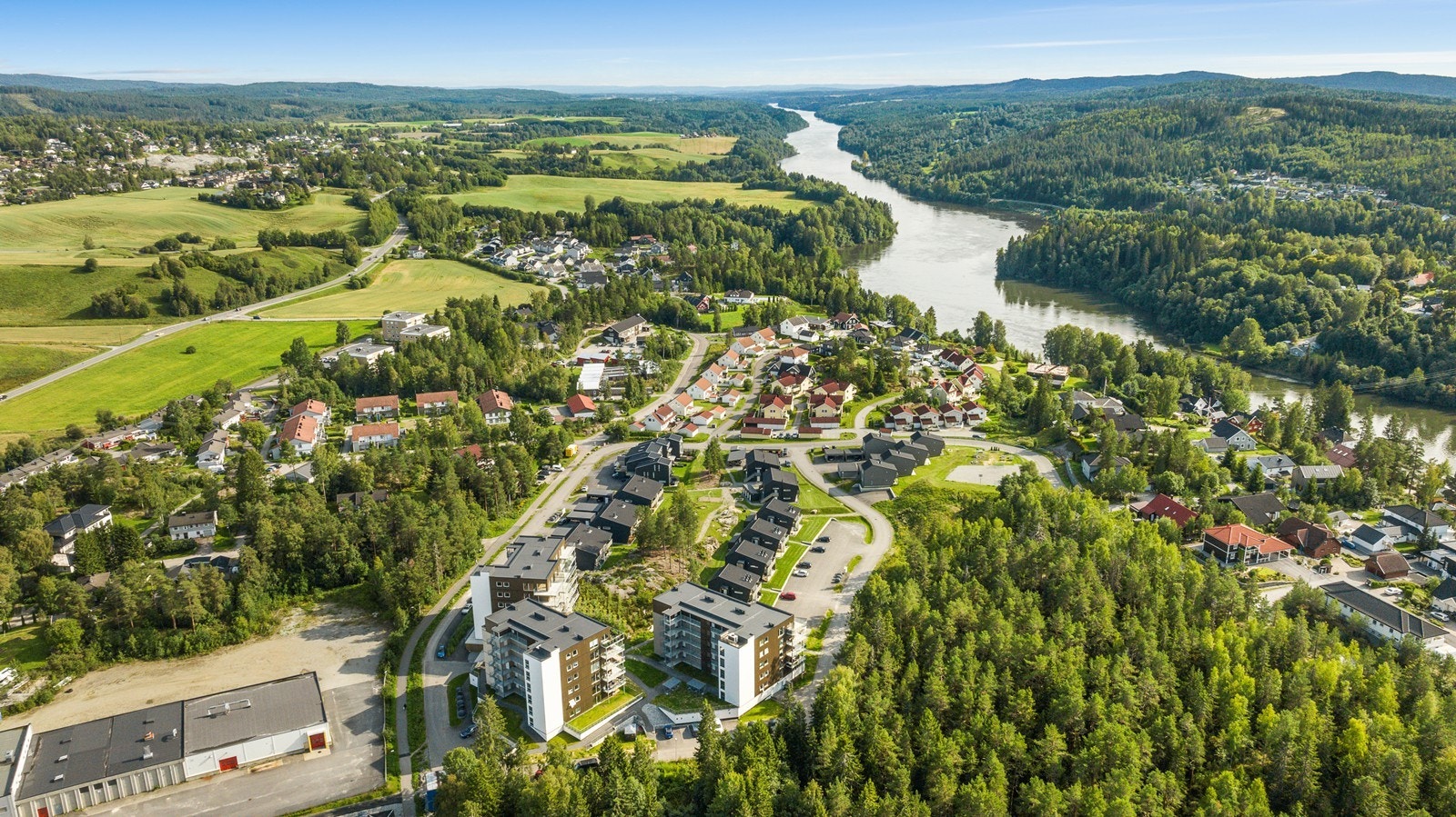 Kort vei til Vorma og fine turområder Galleribilde