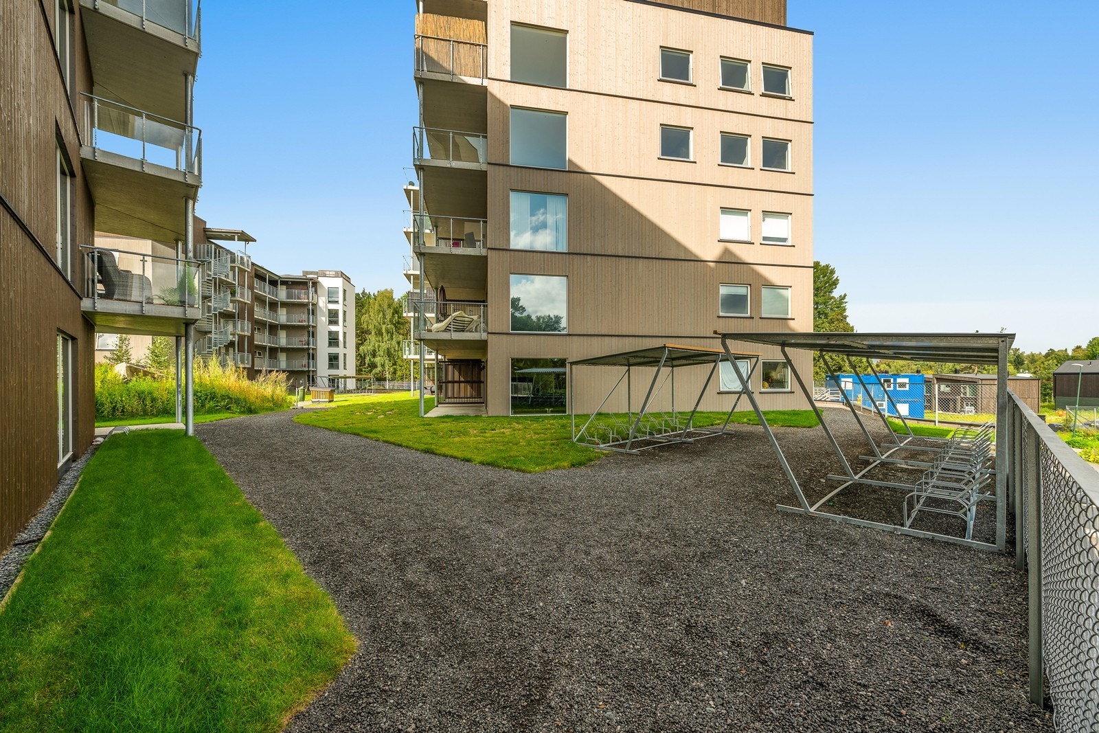 Fine fellesområder mellom sameiene Galleribilde