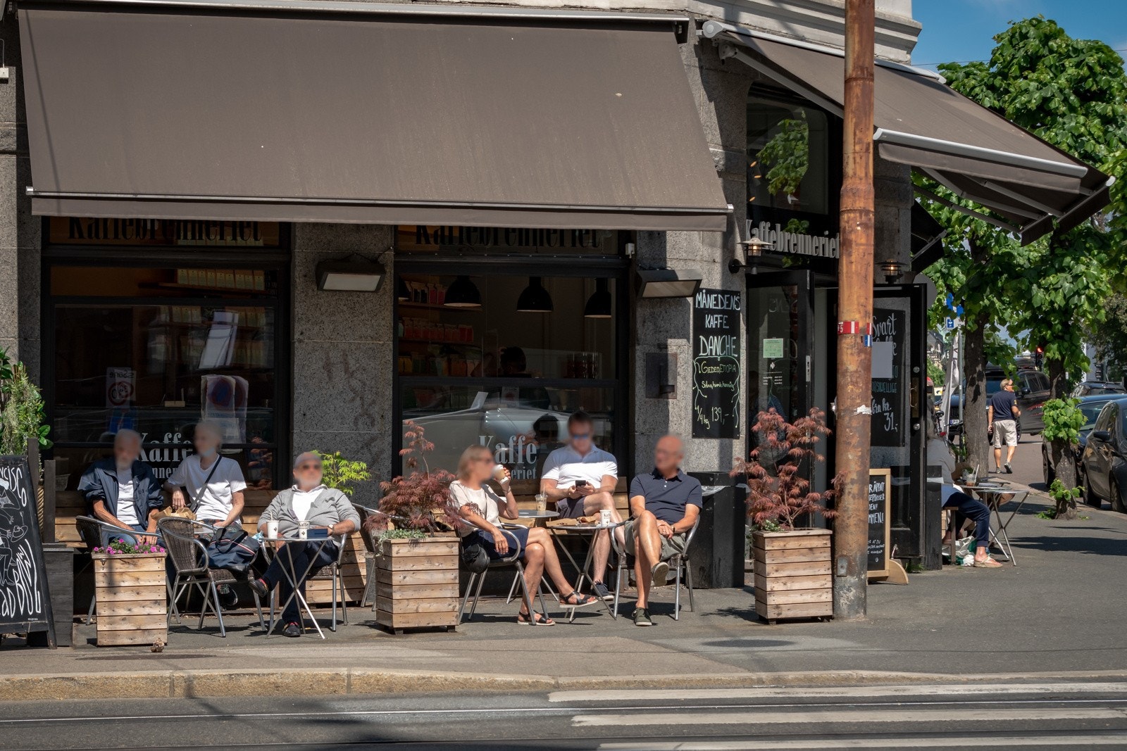 Kaffebrenneriet. Skoveien Galleribilde
