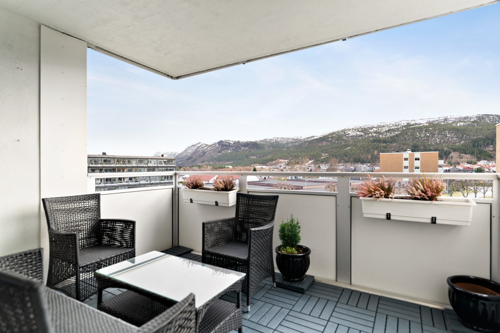 Her har du solen fra tidlig morgen til godt ut på ettermiddagen. Galleribilde